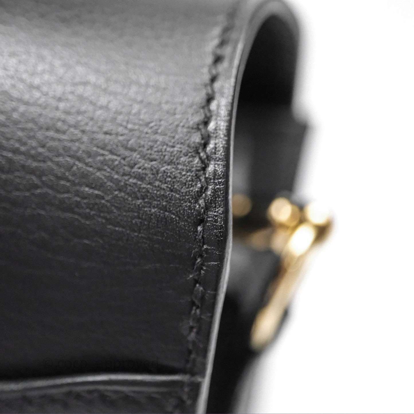 Hermès Roulis Mini 18 Black Noir 89 Gold Hardware
