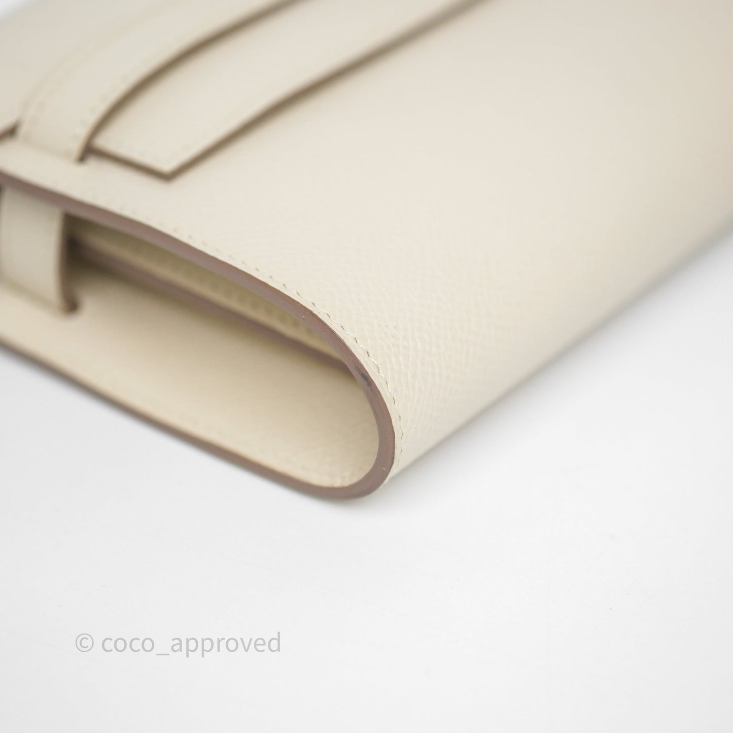 Hermès Kelly To Go Wallet Craie 10 Epsom Gold Hardware