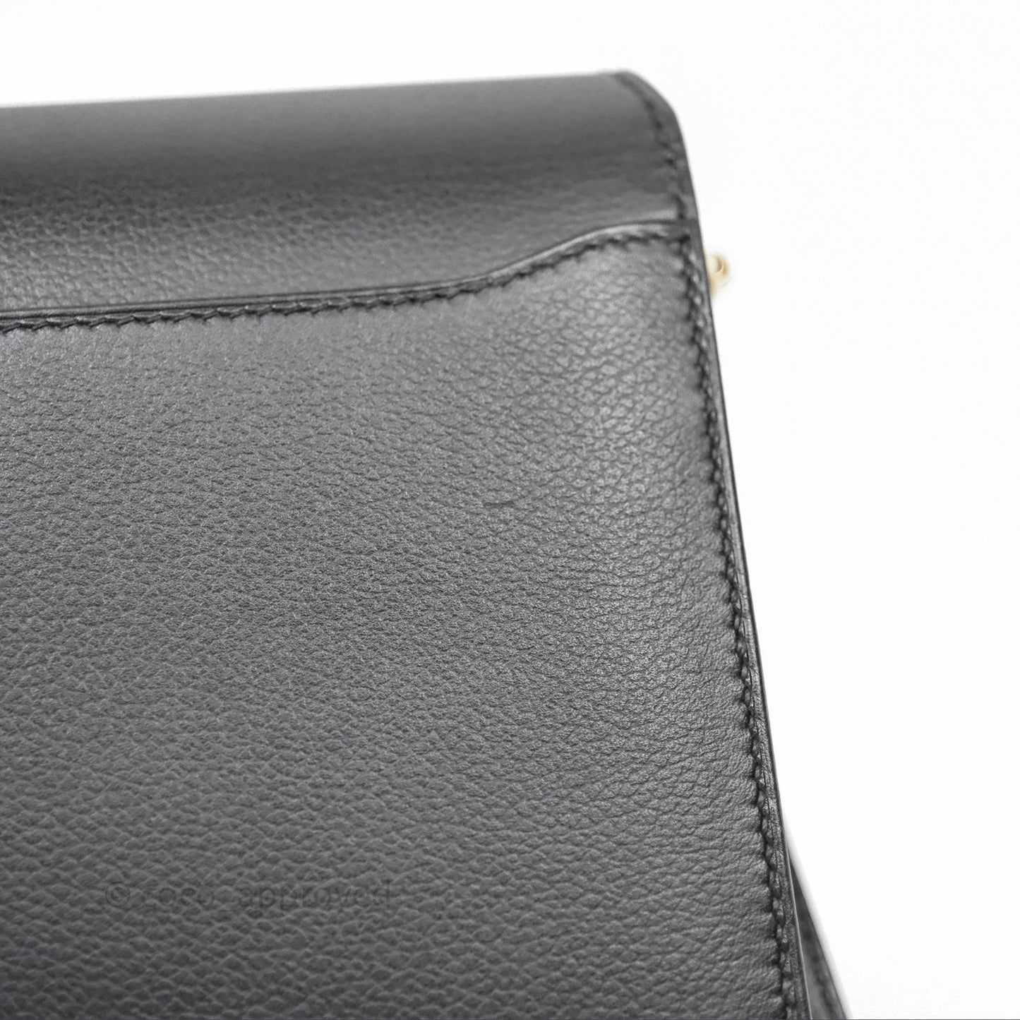 Hermès Roulis Mini 18 Black Noir 89 Gold Hardware
