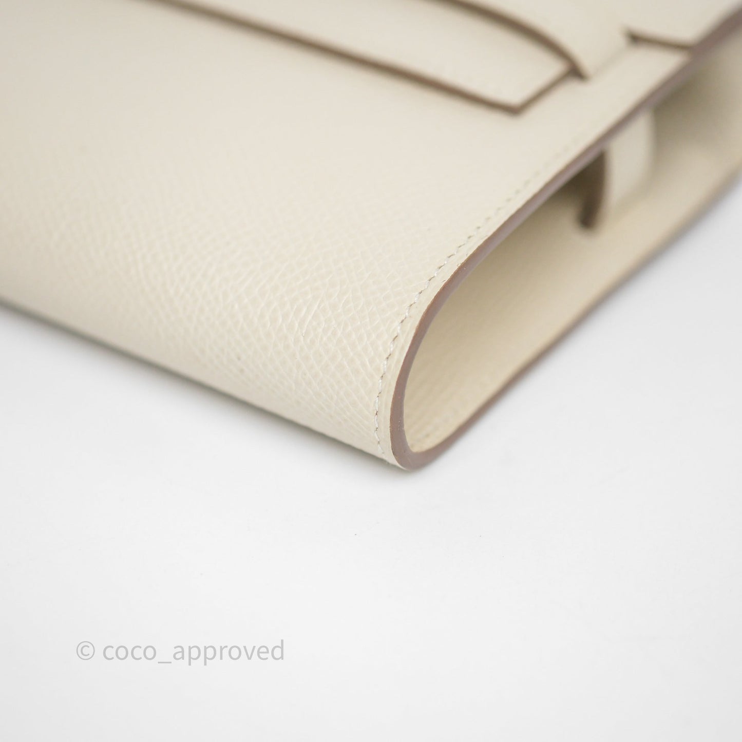 Hermès Kelly To Go Wallet Craie 10 Epsom Gold Hardware