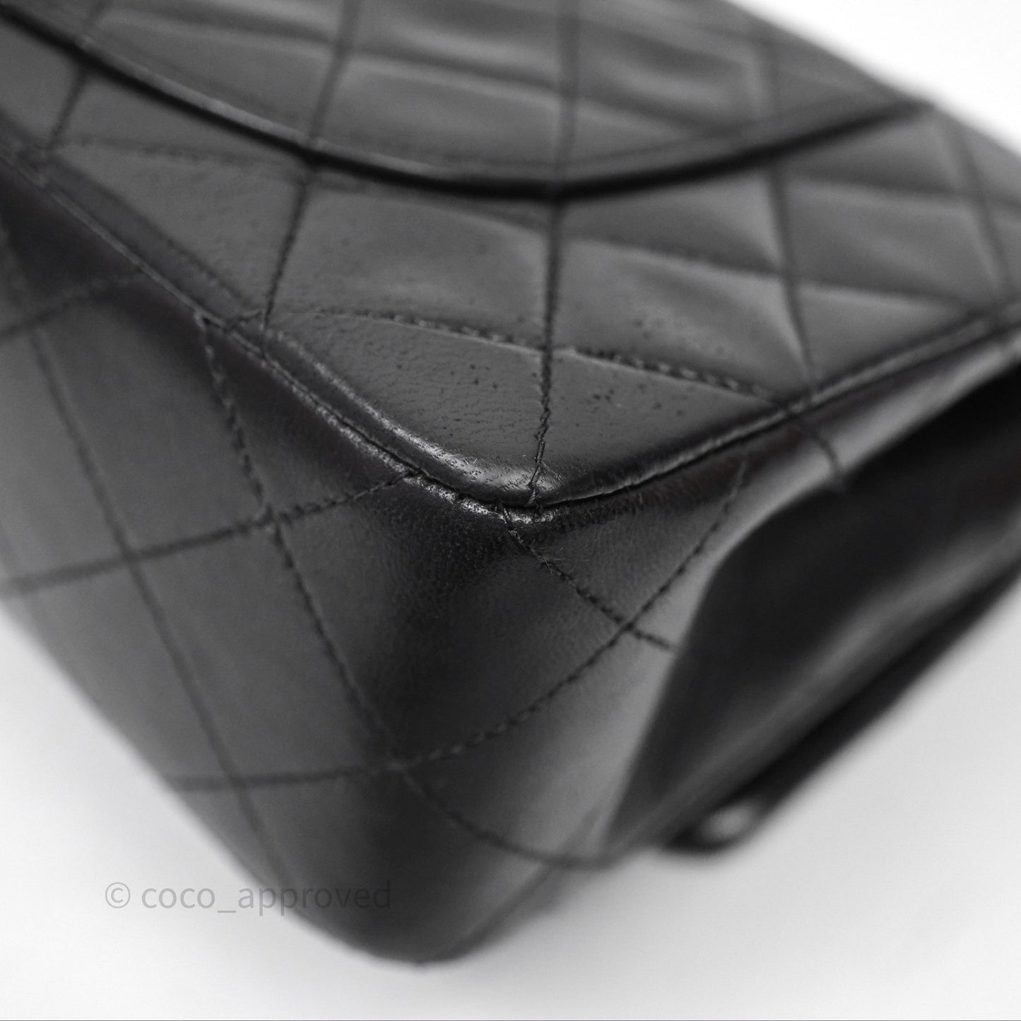 Chanel Classic Vintage Small Flap Black Lambskin 24K Gold Hardware