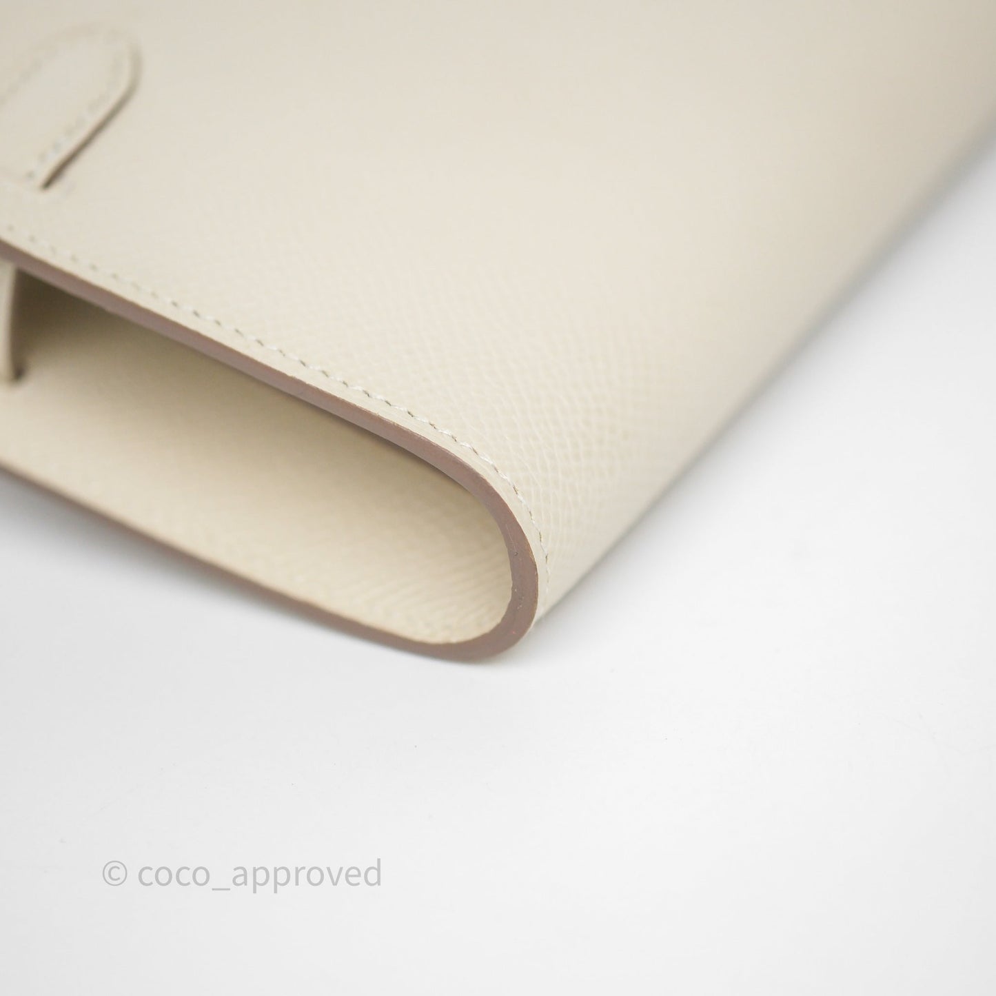 Hermès Kelly To Go Wallet Craie 10 Epsom Gold Hardware