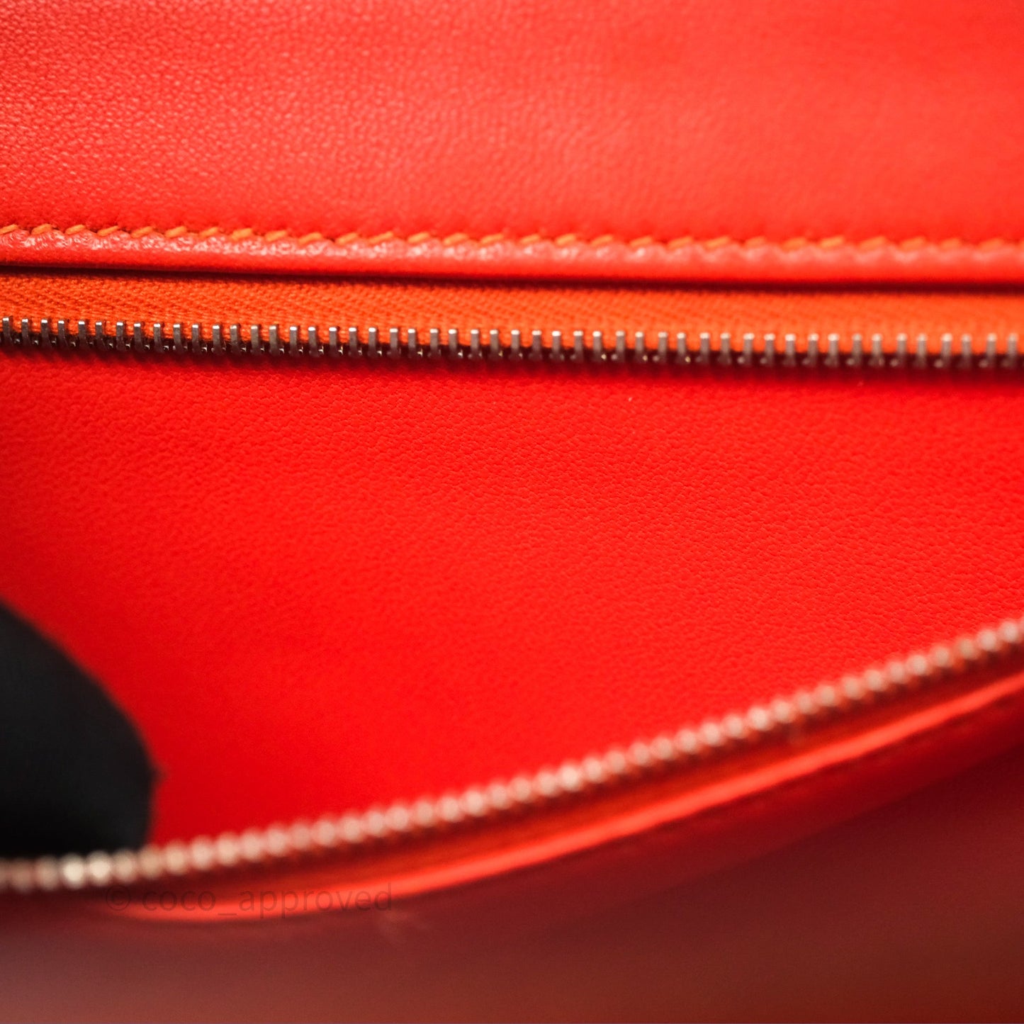 Hermès Constance 24 Orange Epsom Palladium Hardware