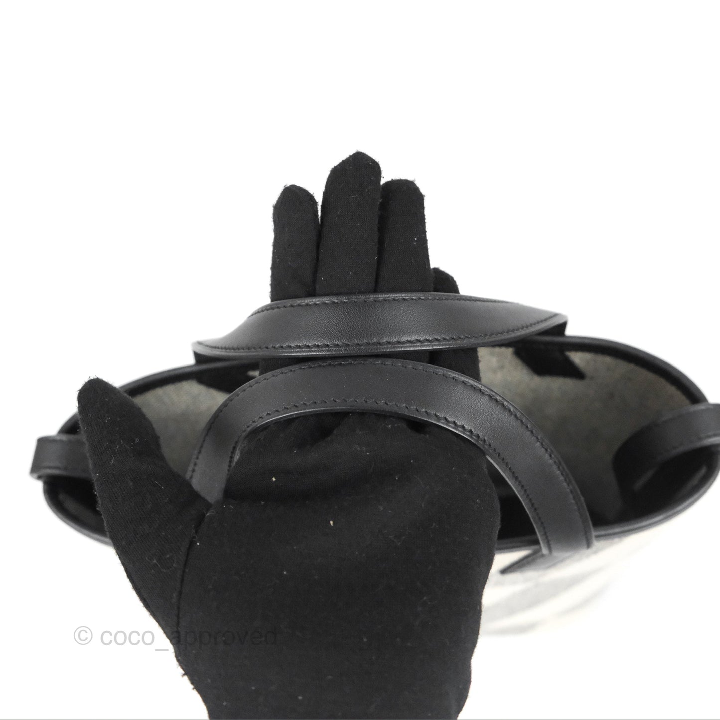 Hermes Cabas H En Biais 27 Black/Ecru Canvas
