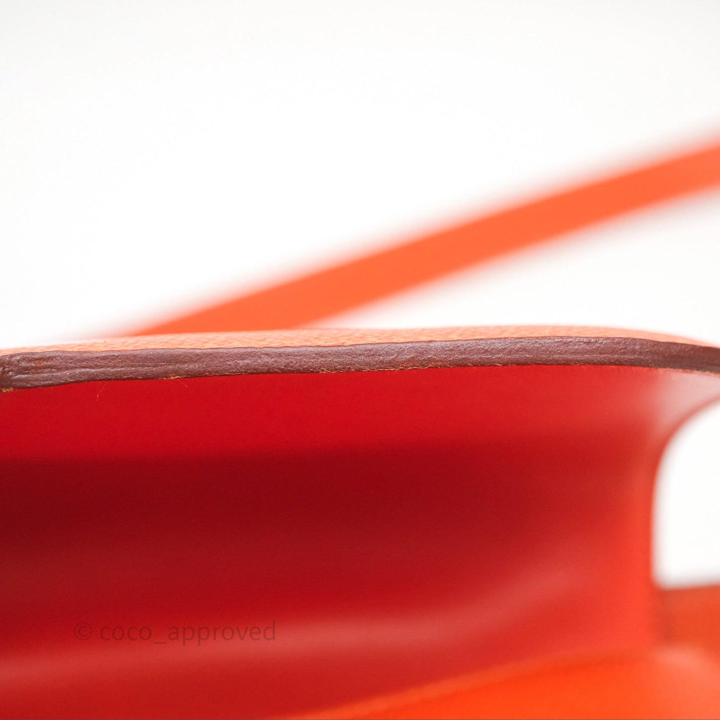 Hermès Constance 24 Orange Epsom Palladium Hardware