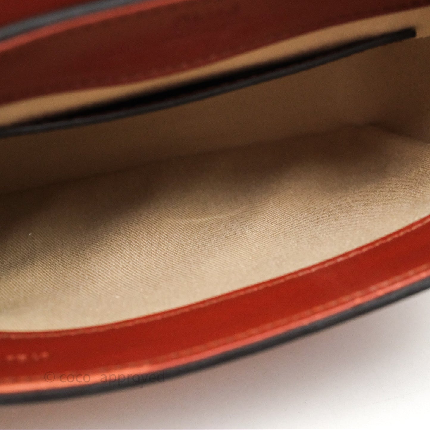 Chloé Mini C Bag Sepia Brown Shiny/Suede Calfskin