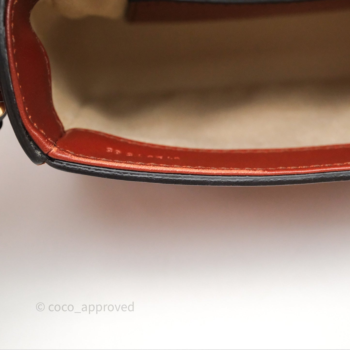 Chloé Mini C Bag Sepia Brown Shiny/Suede Calfskin