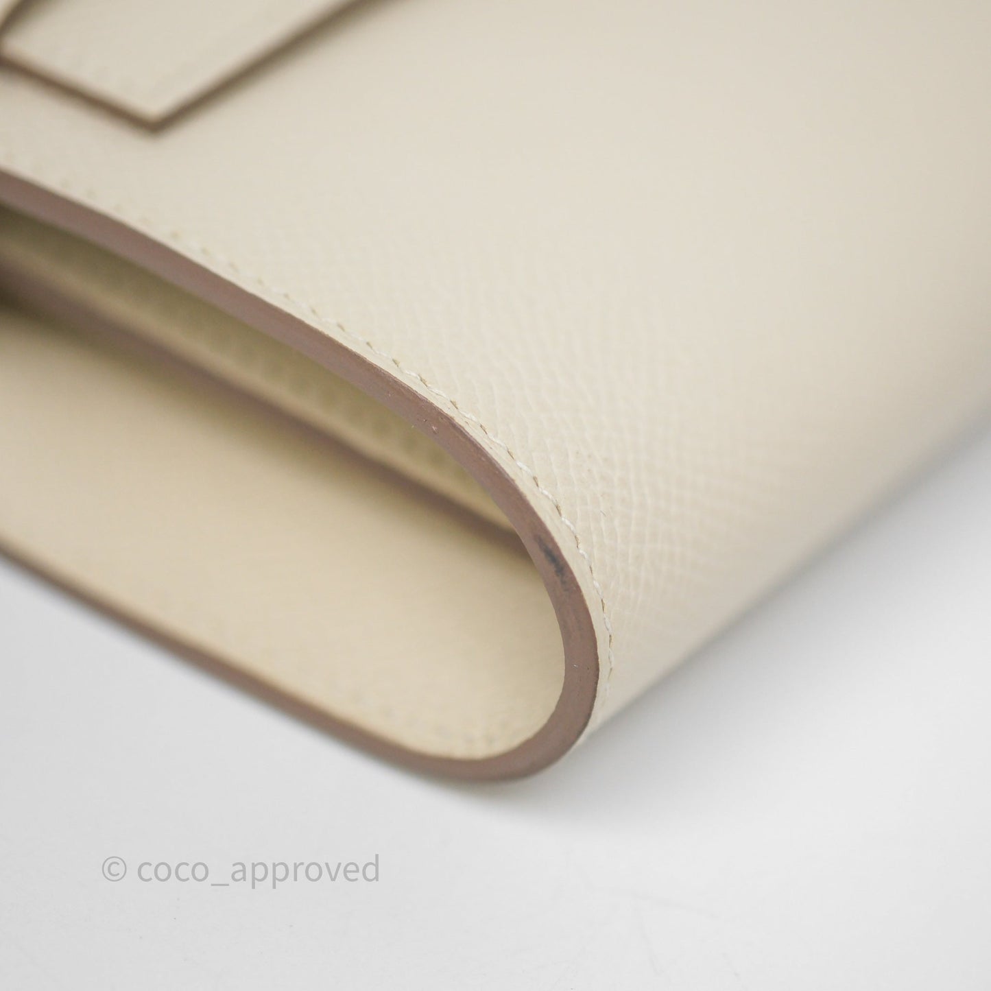 Hermès Kelly To Go Wallet Craie 10 Epsom Gold Hardware