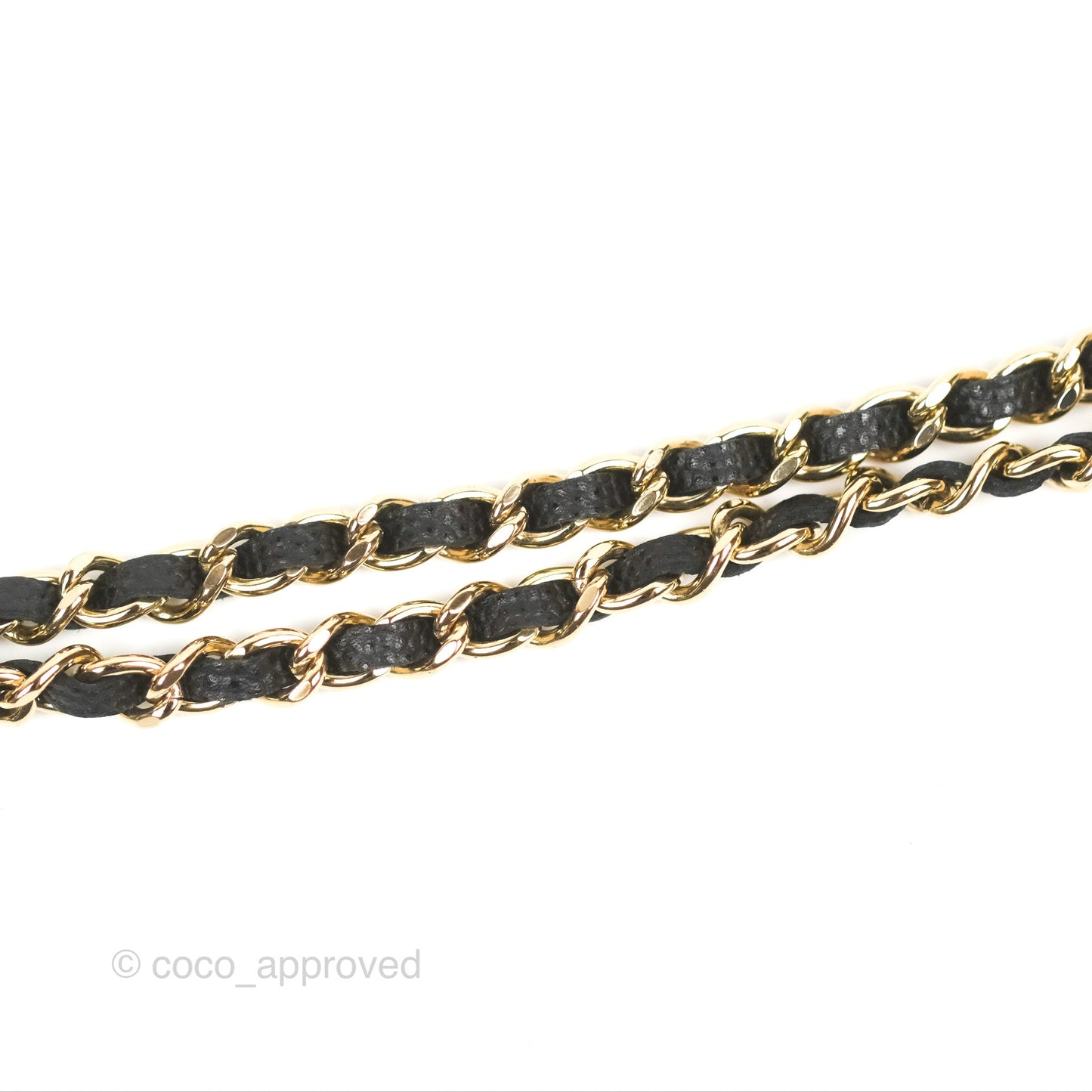 Chanel Golden Class Wallet on Chain WOC Black Caviar Gold Hardware