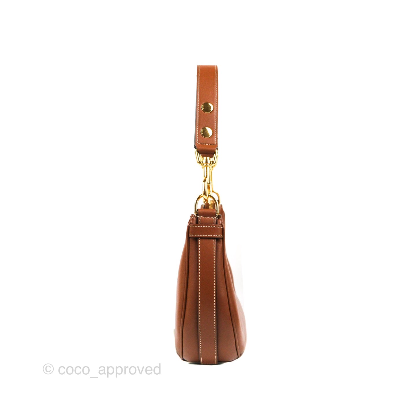 Celine Ava Bag In Smooth Calfskin Tan