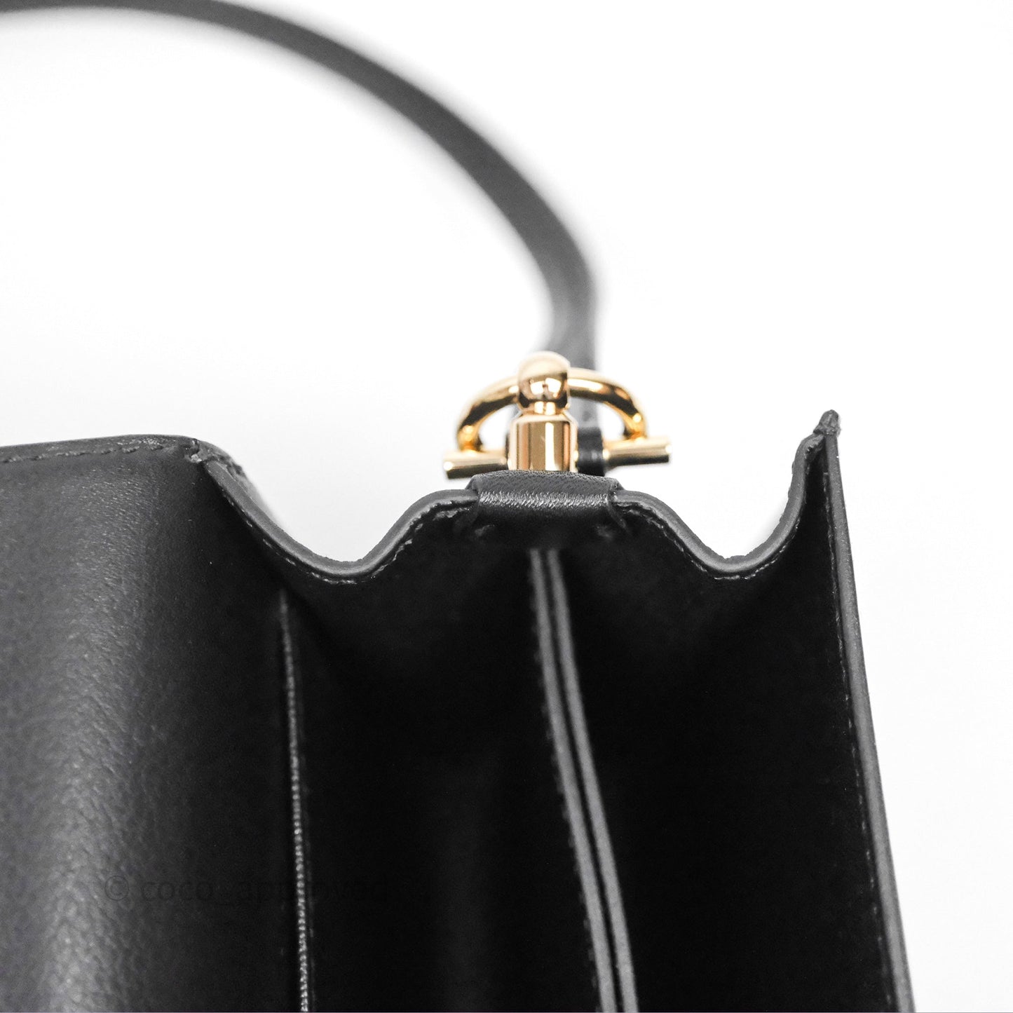Hermès Roulis Mini 18 Black Noir 89 Gold Hardware