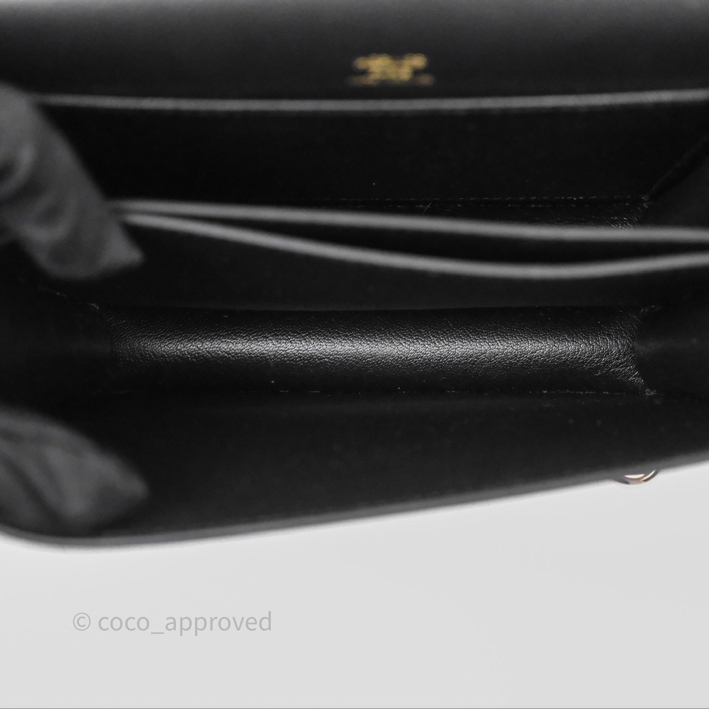 Hermès Roulis Mini 18 Black Noir 89 Gold Hardware