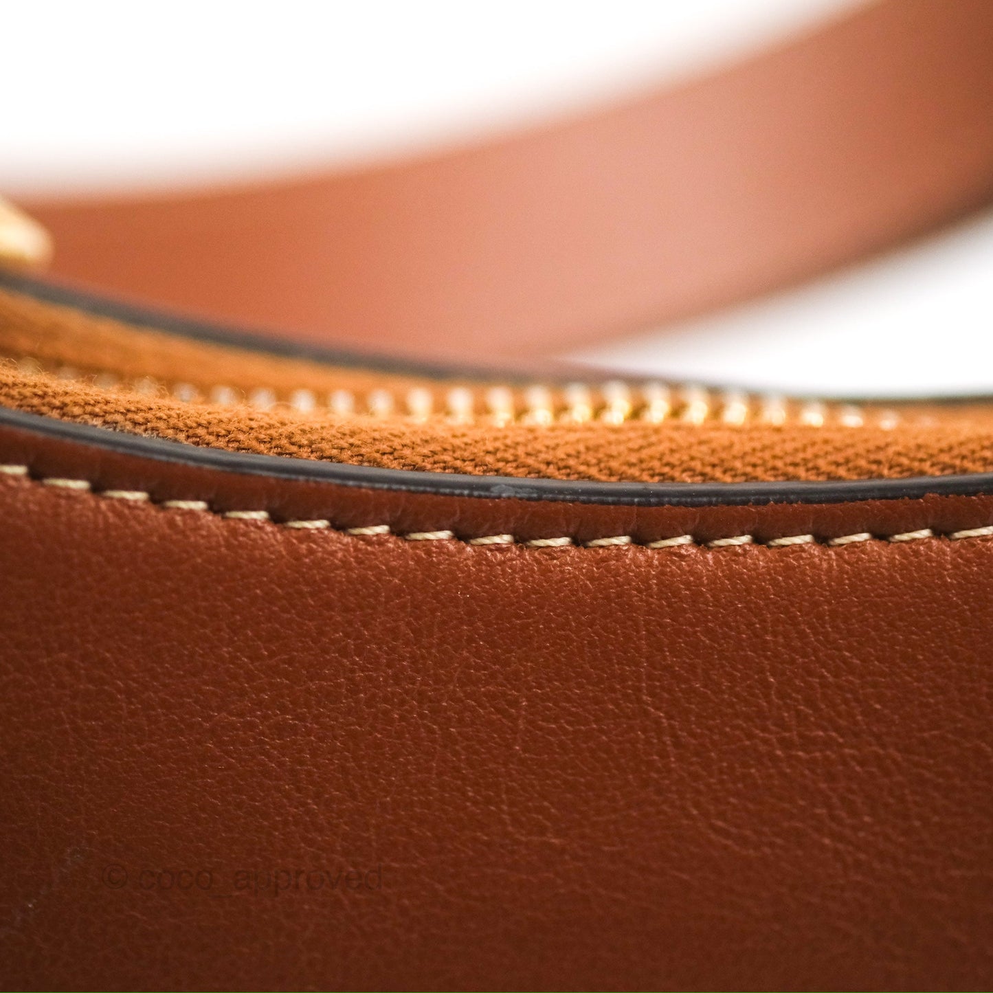 Celine Ava Bag In Smooth Calfskin Tan