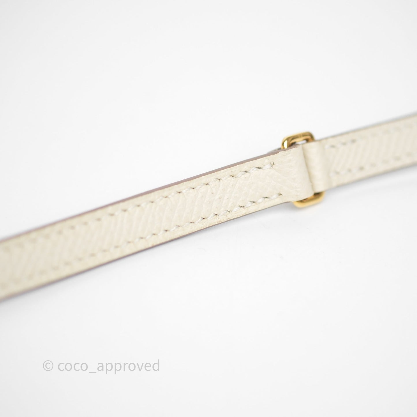 Hermès Kelly To Go Wallet Craie 10 Epsom Gold Hardware