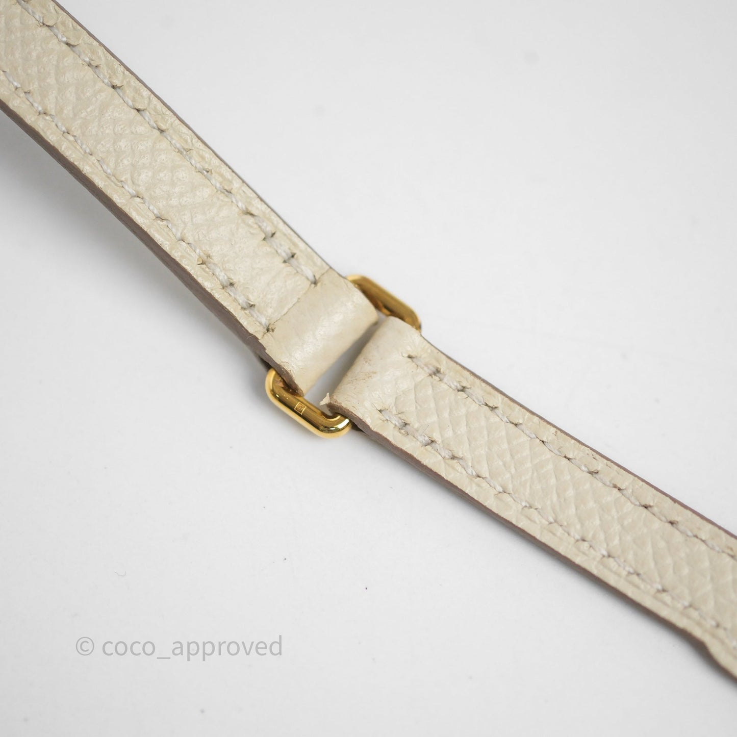 Hermès Kelly To Go Wallet Craie 10 Epsom Gold Hardware