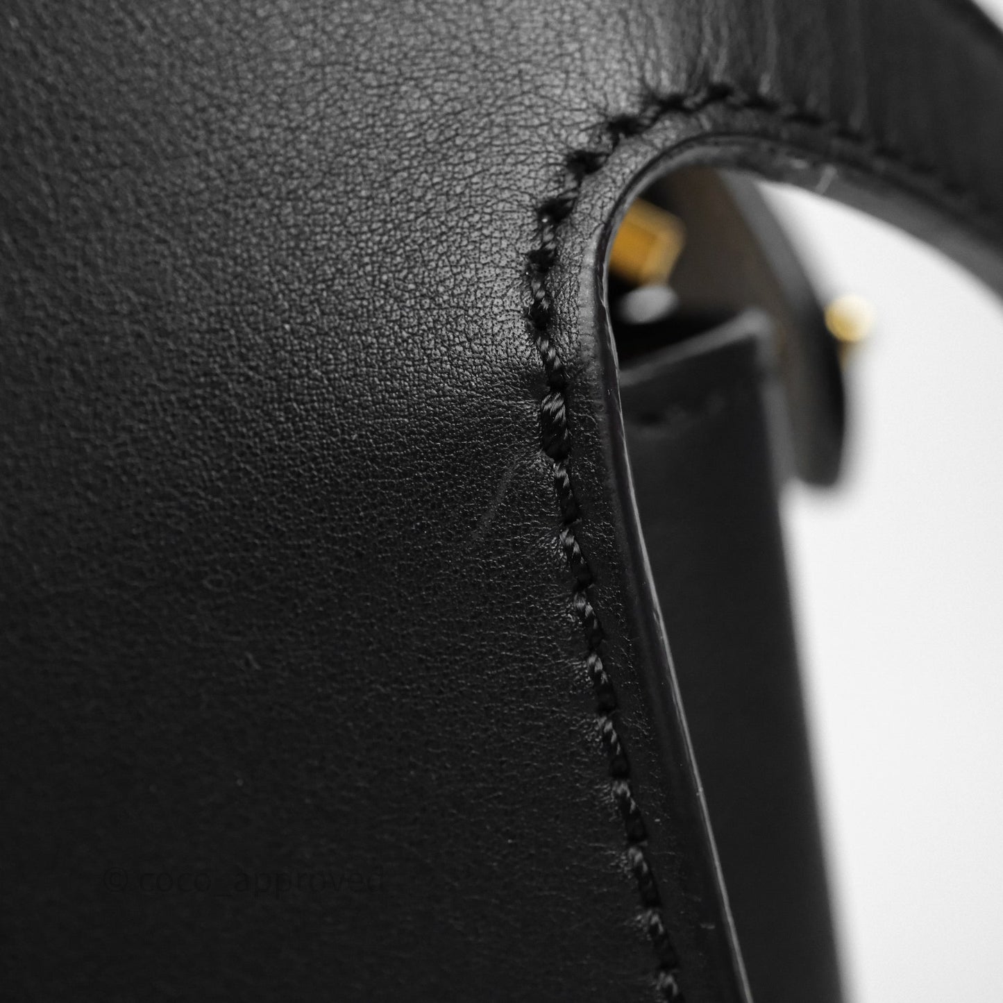 Fendi Peekaboo Essentially Bag in Black Calfskin