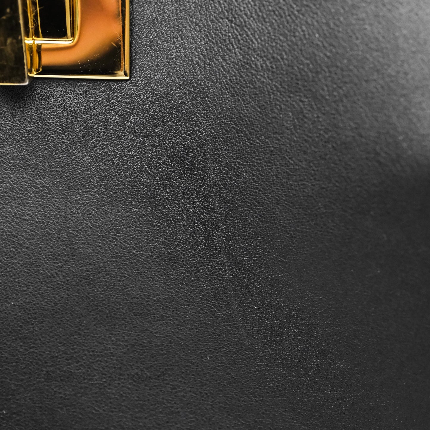 Fendi Peekaboo Essentially Bag in Black Calfskin