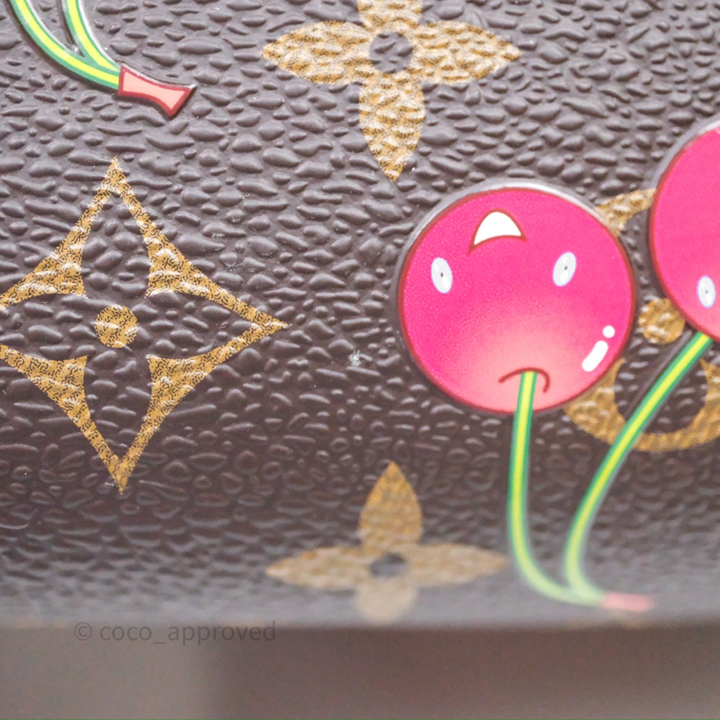 LV x TM Speedy Bandoulière 20 Monogram Cherry Coated Canvas