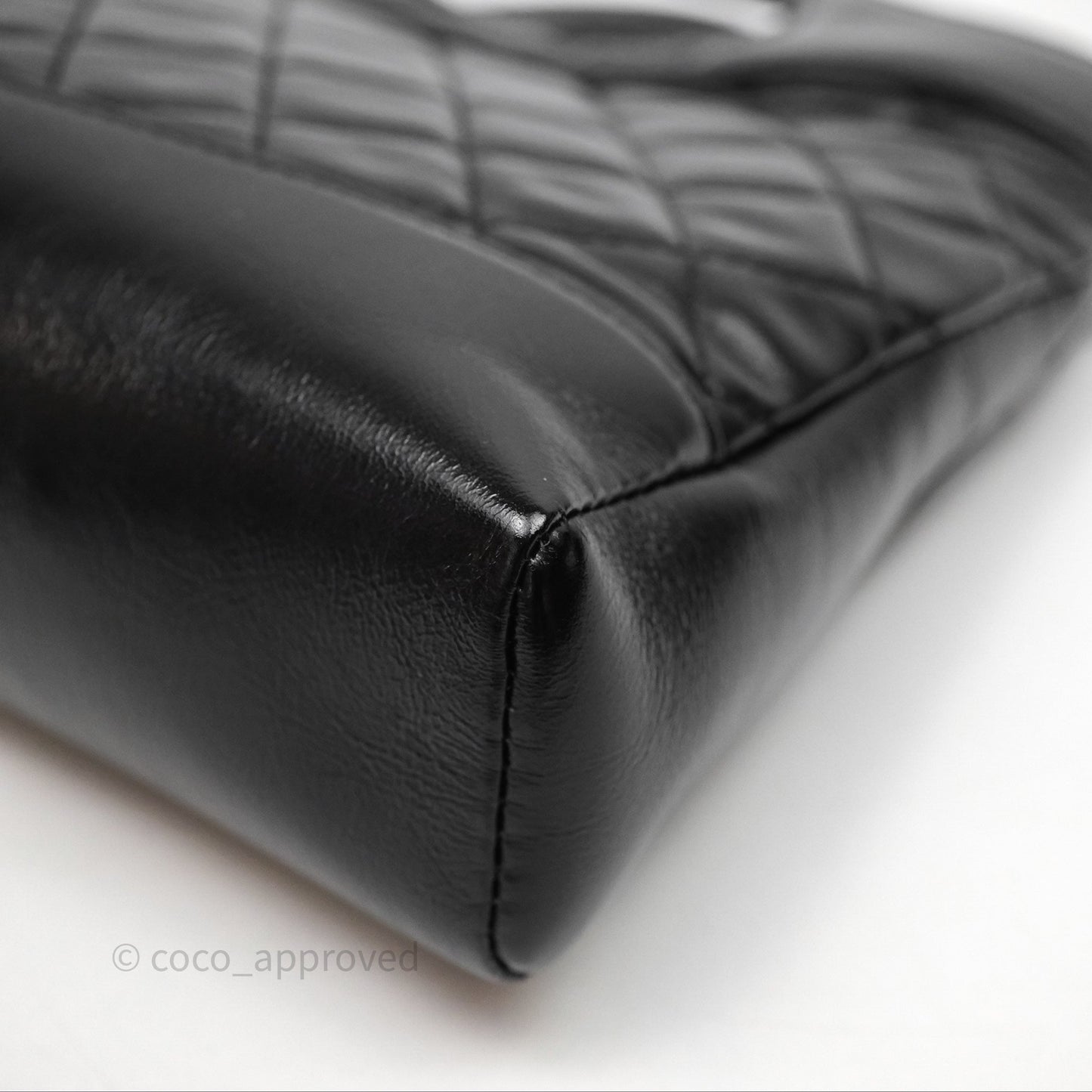 Chanel 31 Mini Black Shiny Lambskin Gold Hardware