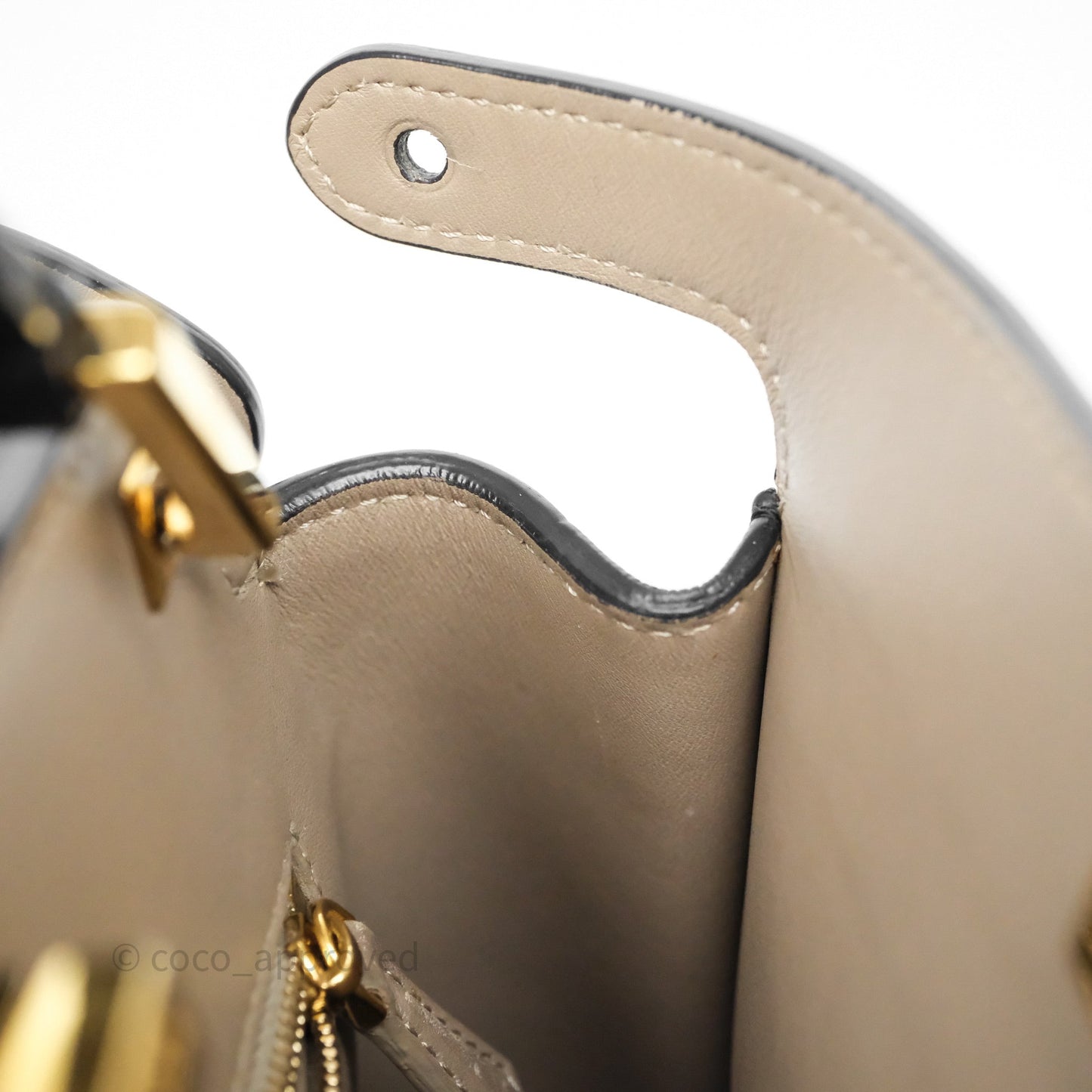 Fendi Peekaboo Essentially Bag in Black Calfskin