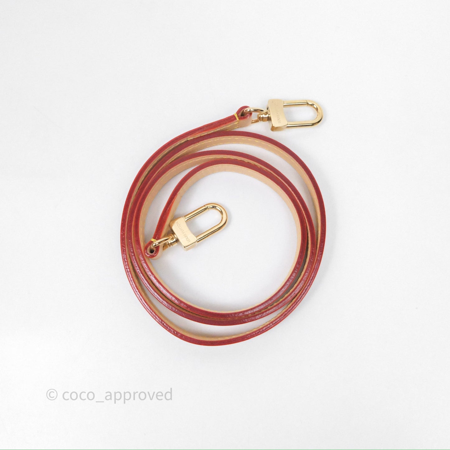 LV x TM Speedy Bandoulière 20 Monogram Cherry Coated Canvas