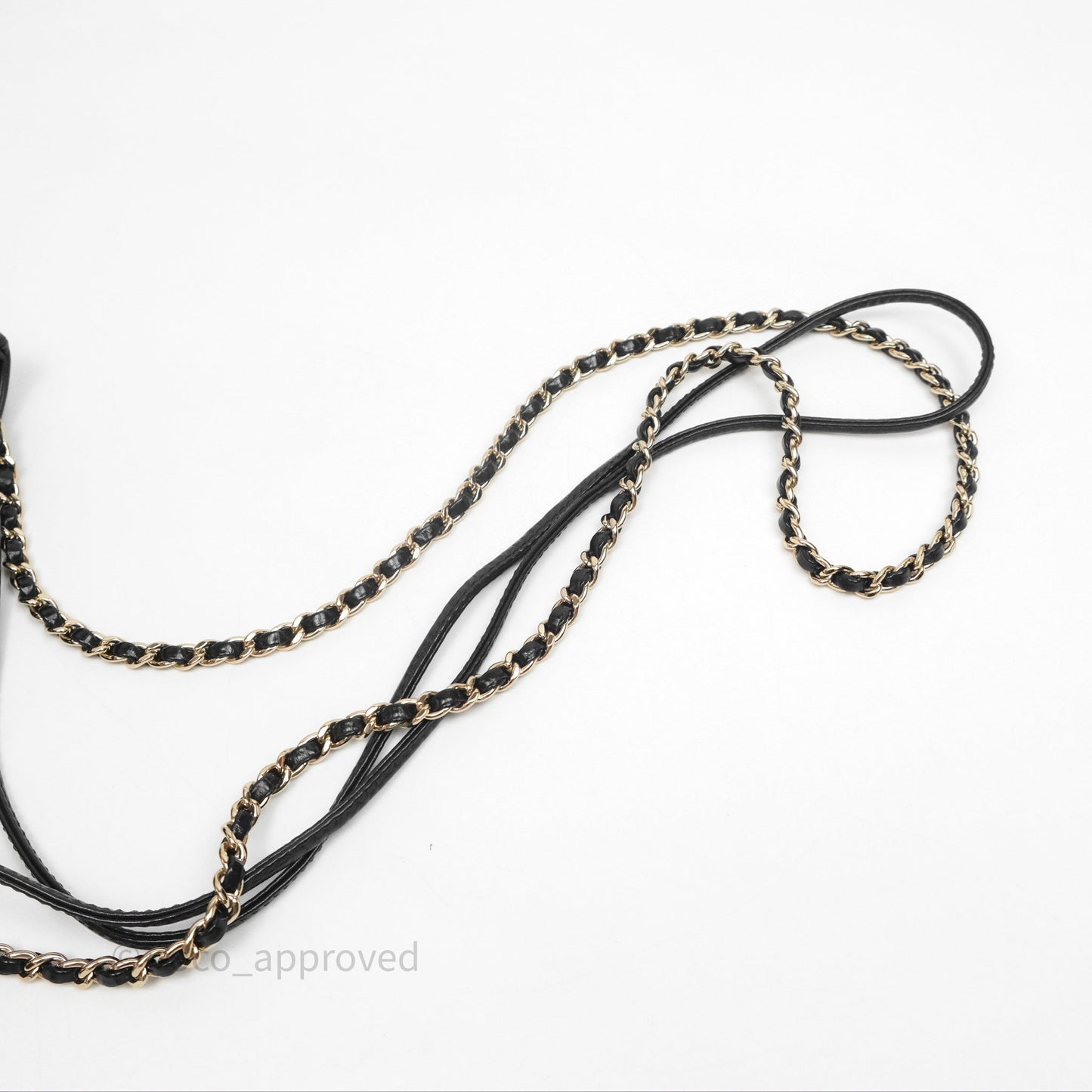 Chanel 31 Mini Black Shiny Lambskin Gold Hardware