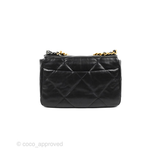 Chanel 19 Small Black Mixed Hardware