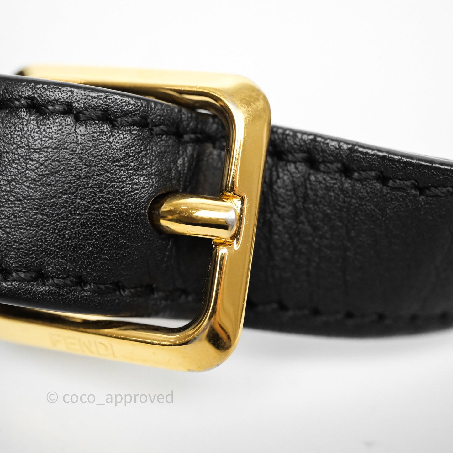 Fendi Peekaboo Essentially Bag in Black Calfskin