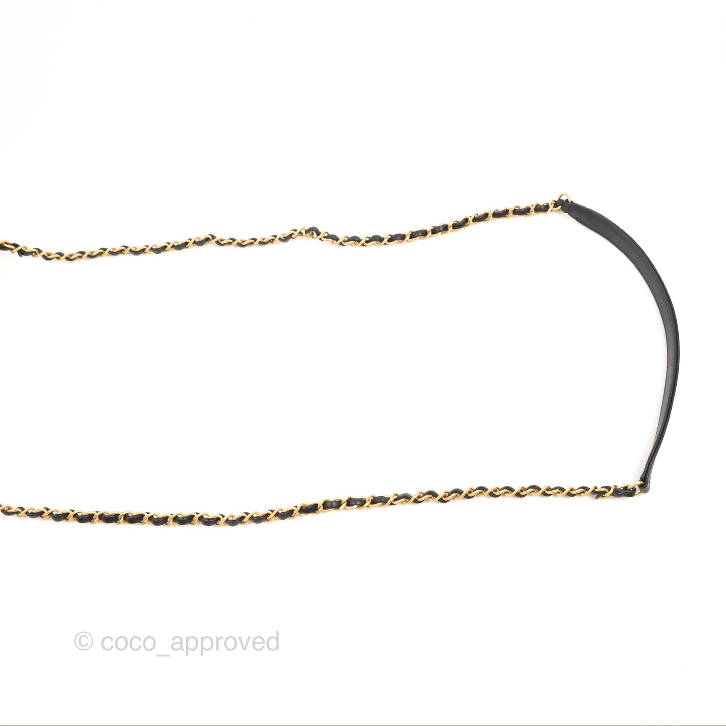 Chanel Small Quilted Chic Pearls Flap Black Goatskin Aged Gold Hardware