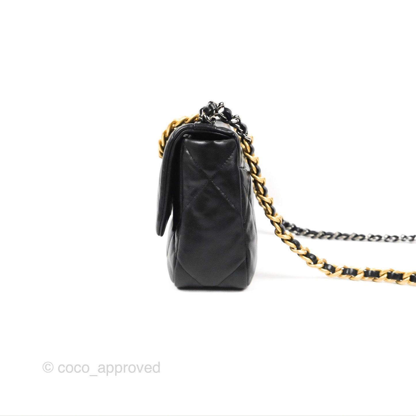 Chanel 19 Small Black Mixed Hardware