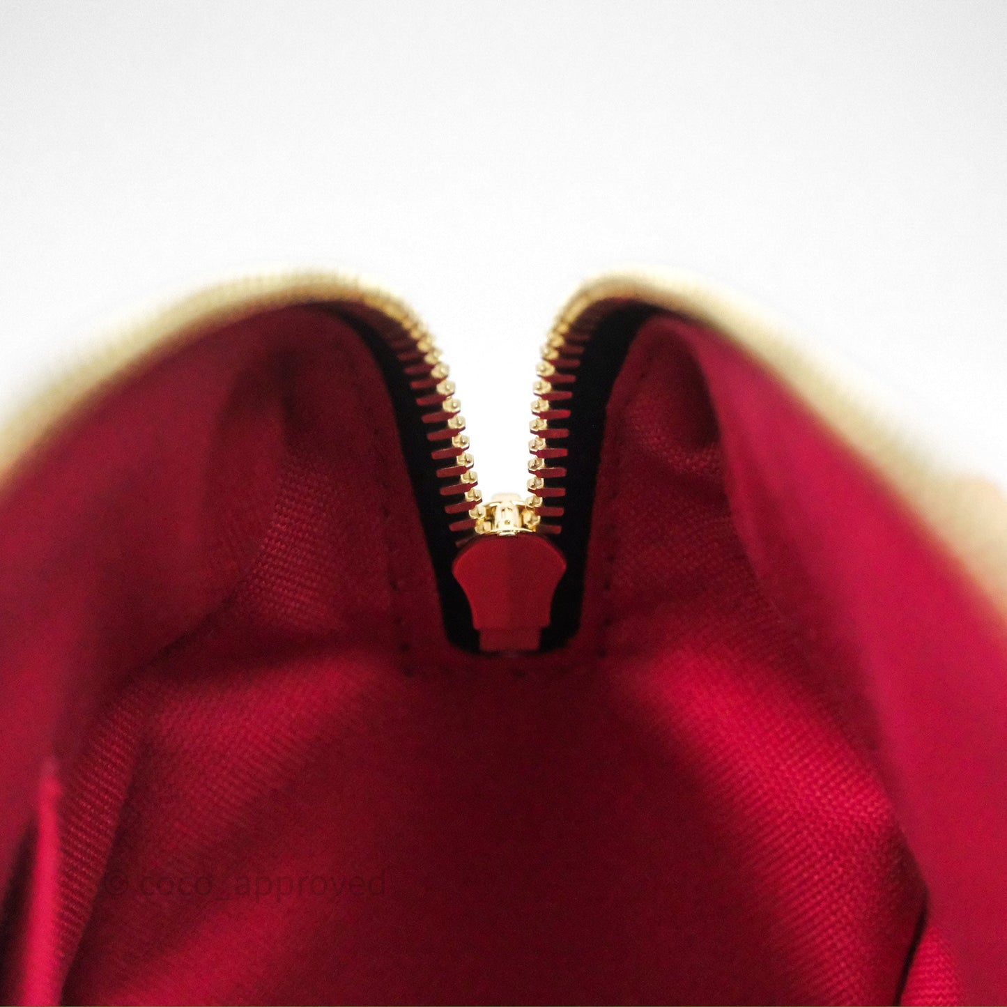 LV x TM Speedy Bandoulière 20 Monogram Cherry Coated Canvas