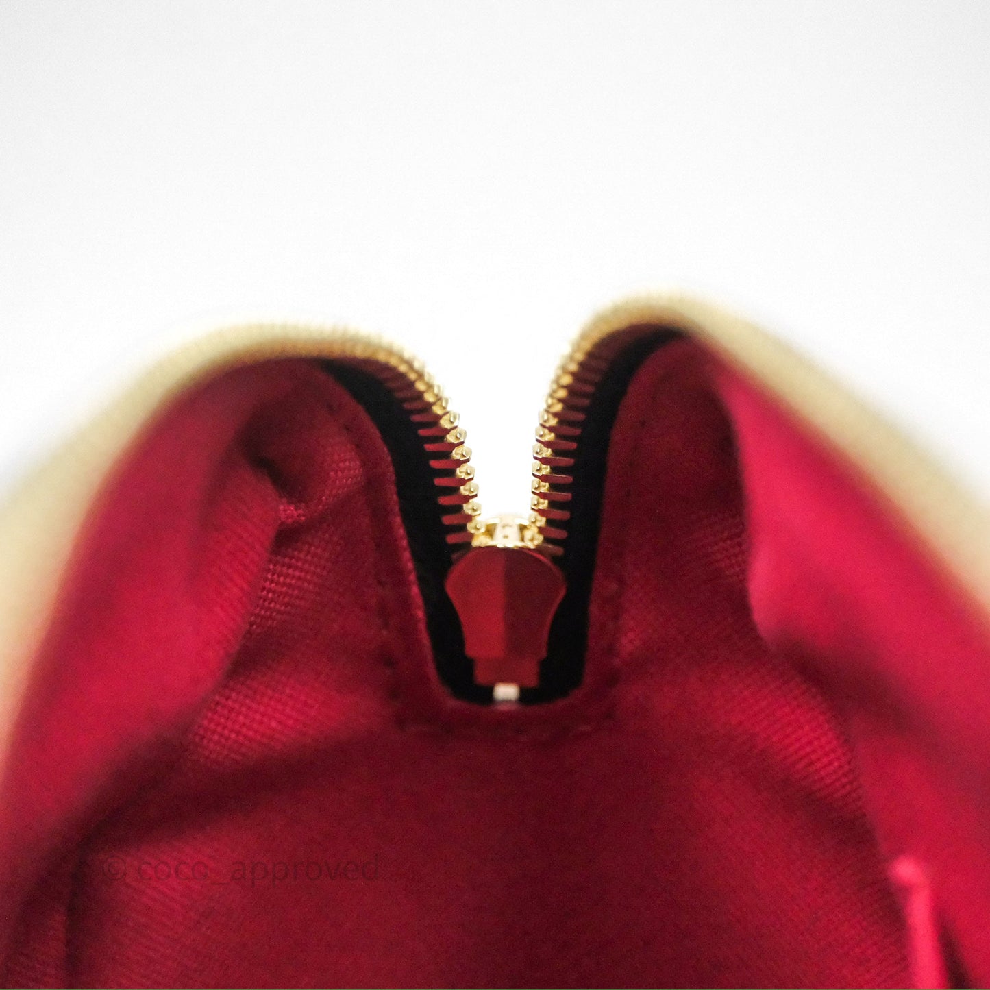 LV x TM Speedy Bandoulière 20 Monogram Cherry Coated Canvas