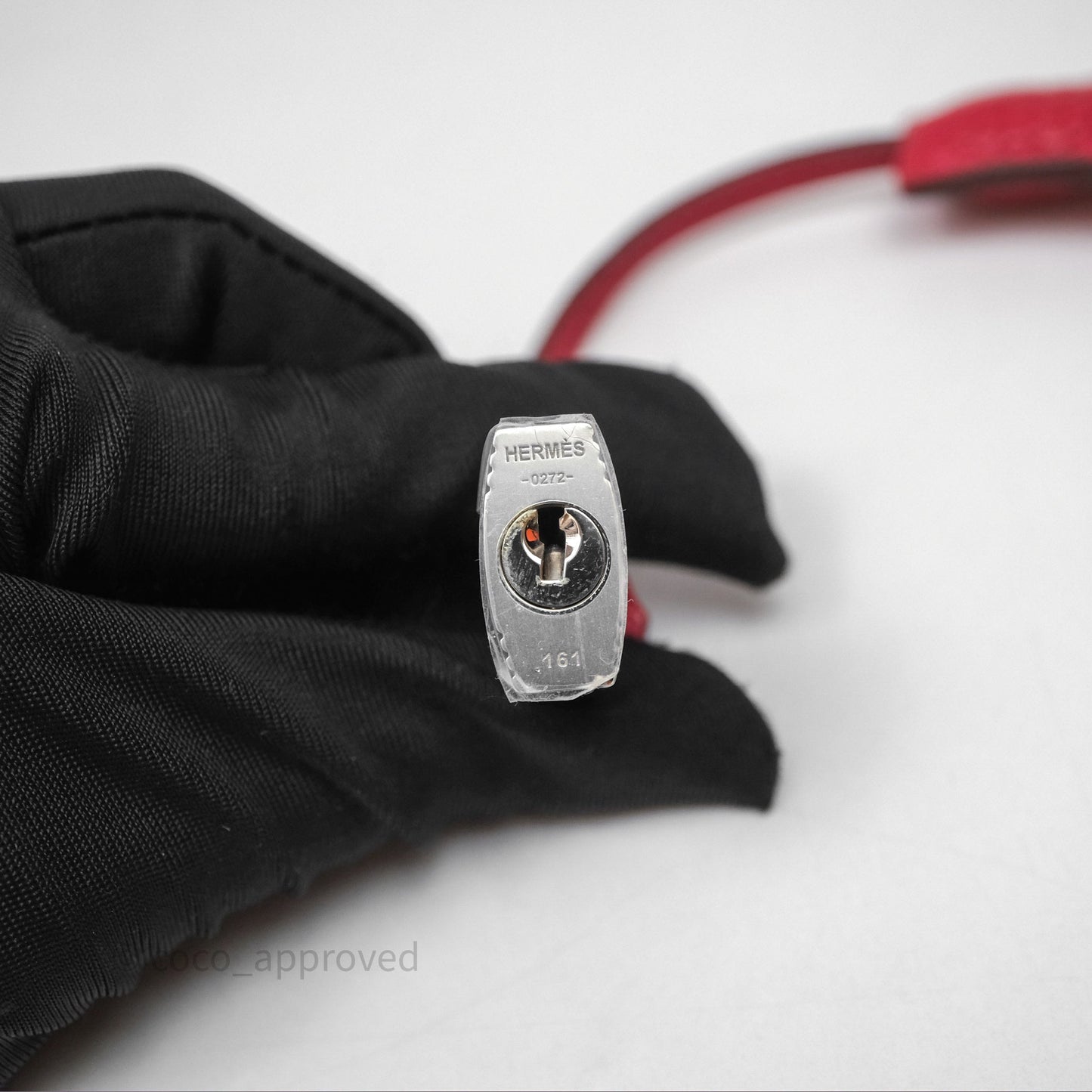 Hermes Kelly 28 Red Palladium Hardware