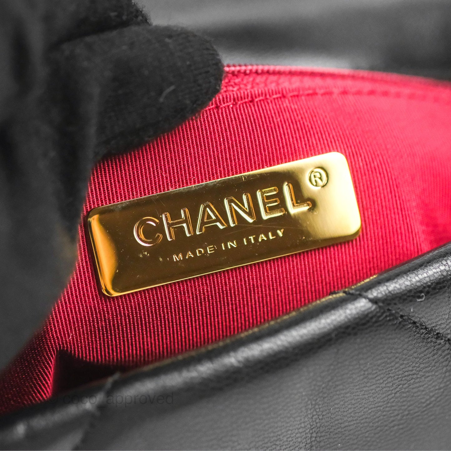 Chanel 19 Small Black Mixed Hardware