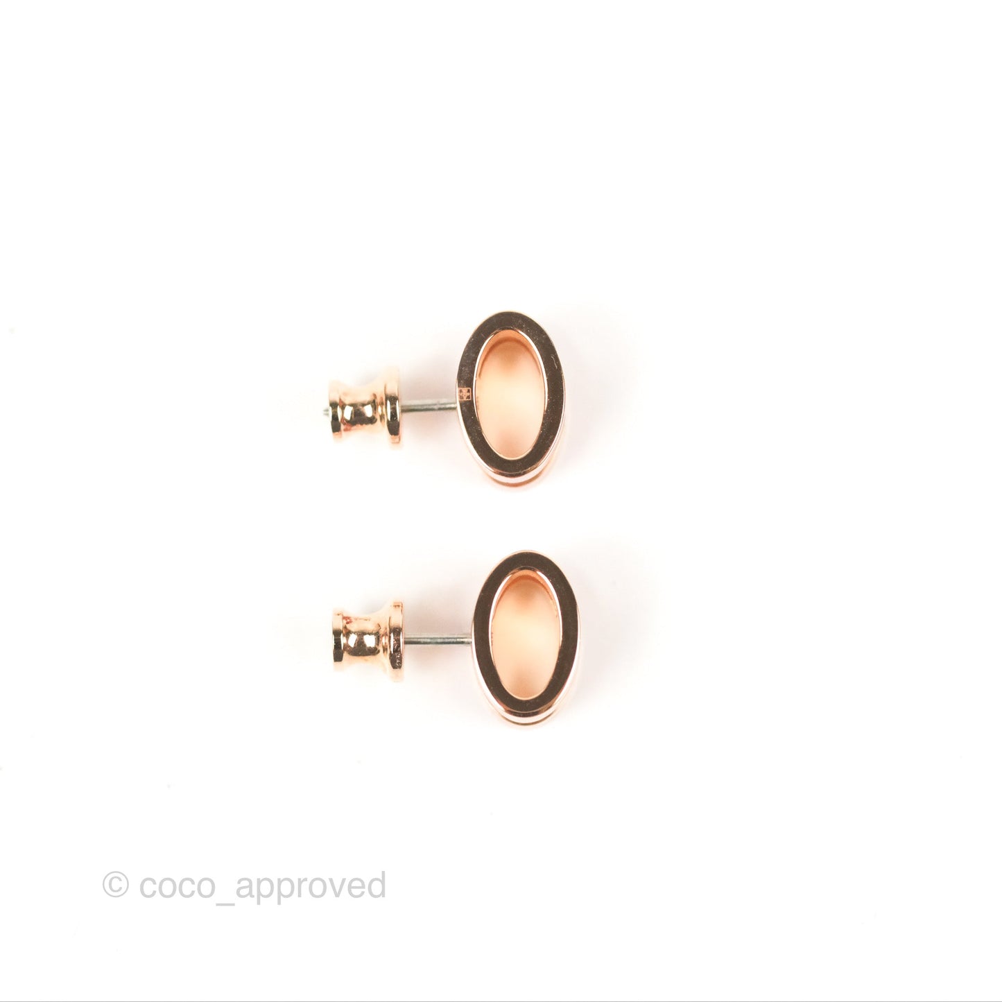 Hermès Pop H Earrings Framboise Rose Gold Hardware