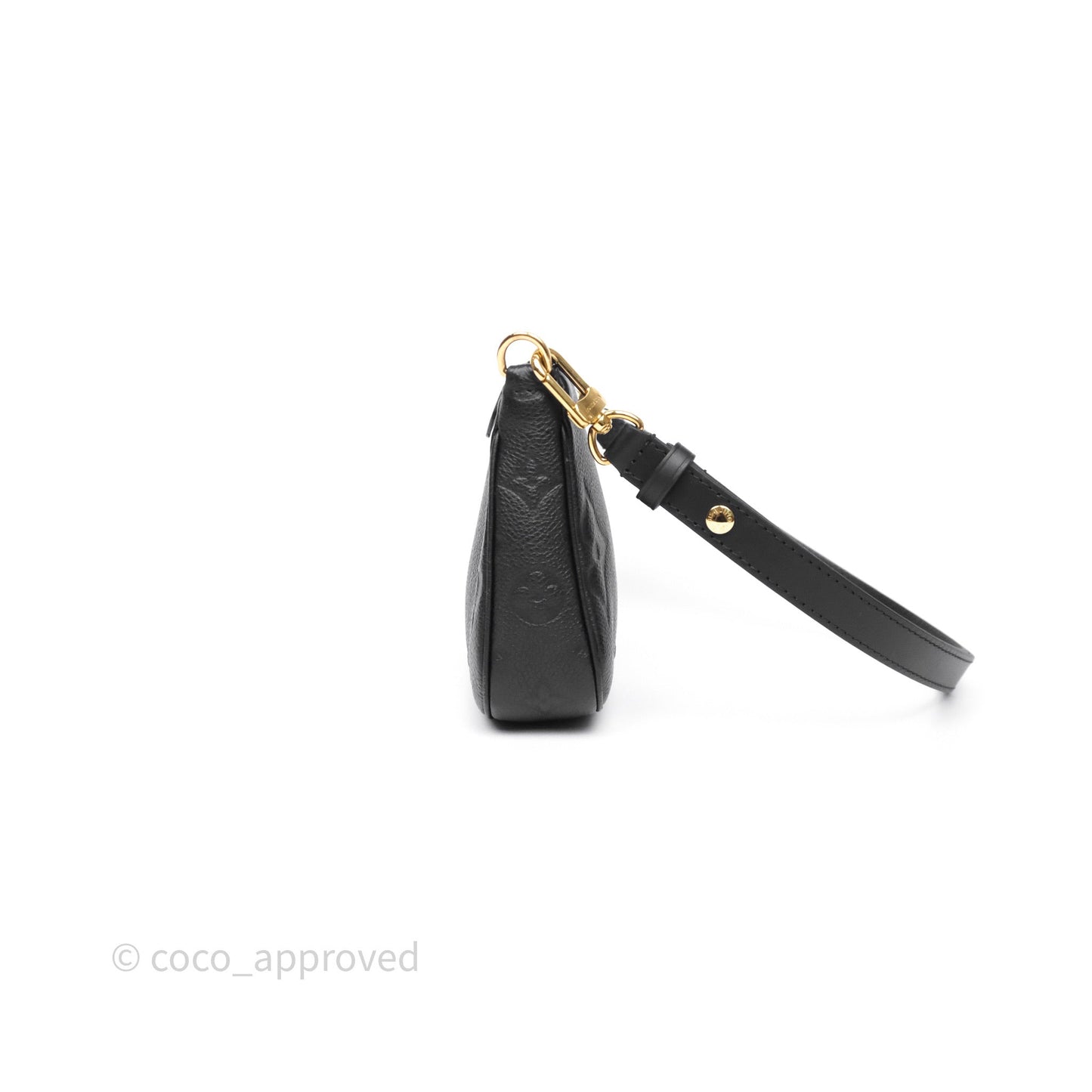 Louis Vuitton Multi Pochette Accessories Monogram Empreinte Black