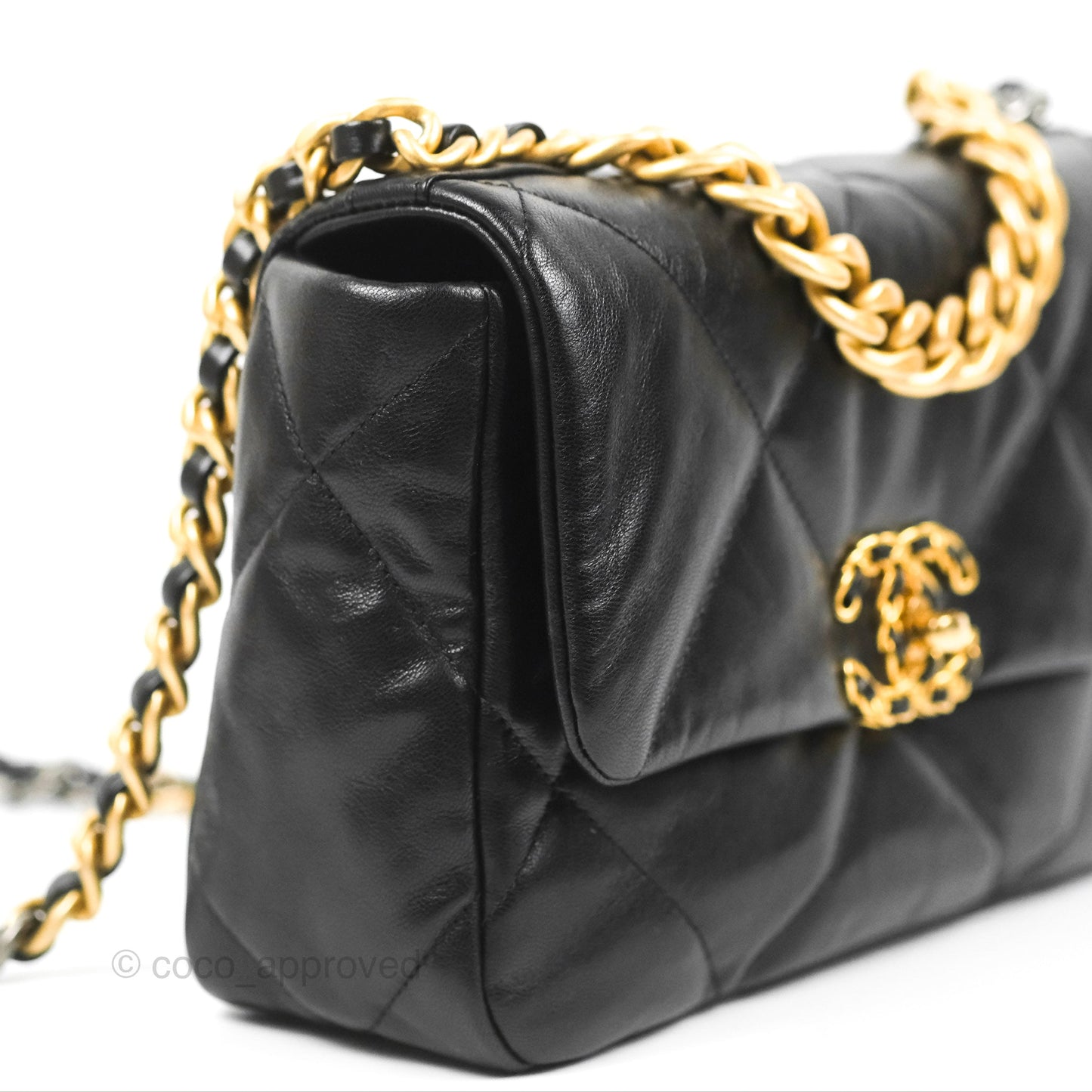 Chanel 19 Small Black Mixed Hardware