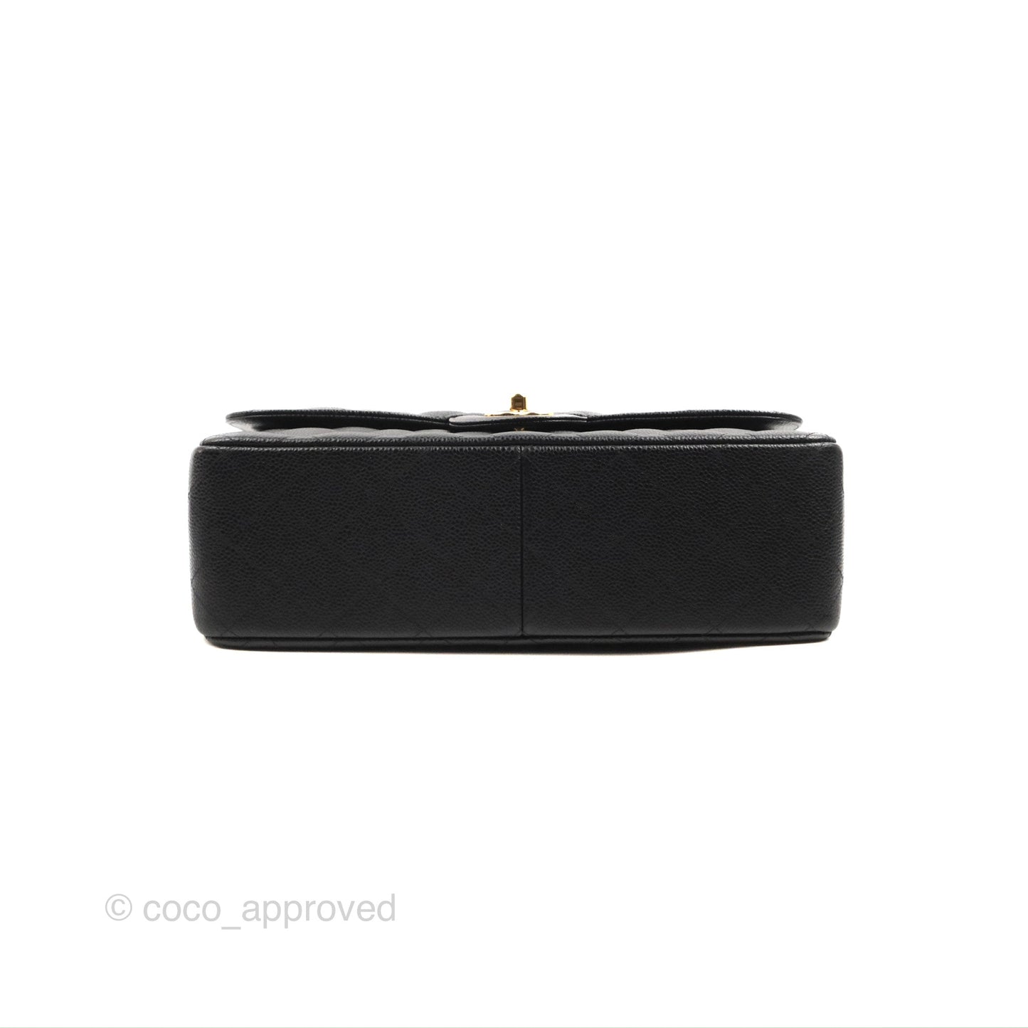 Chanel Jumbo Double Flap Black Caviar Gold Hardware⁣⁣