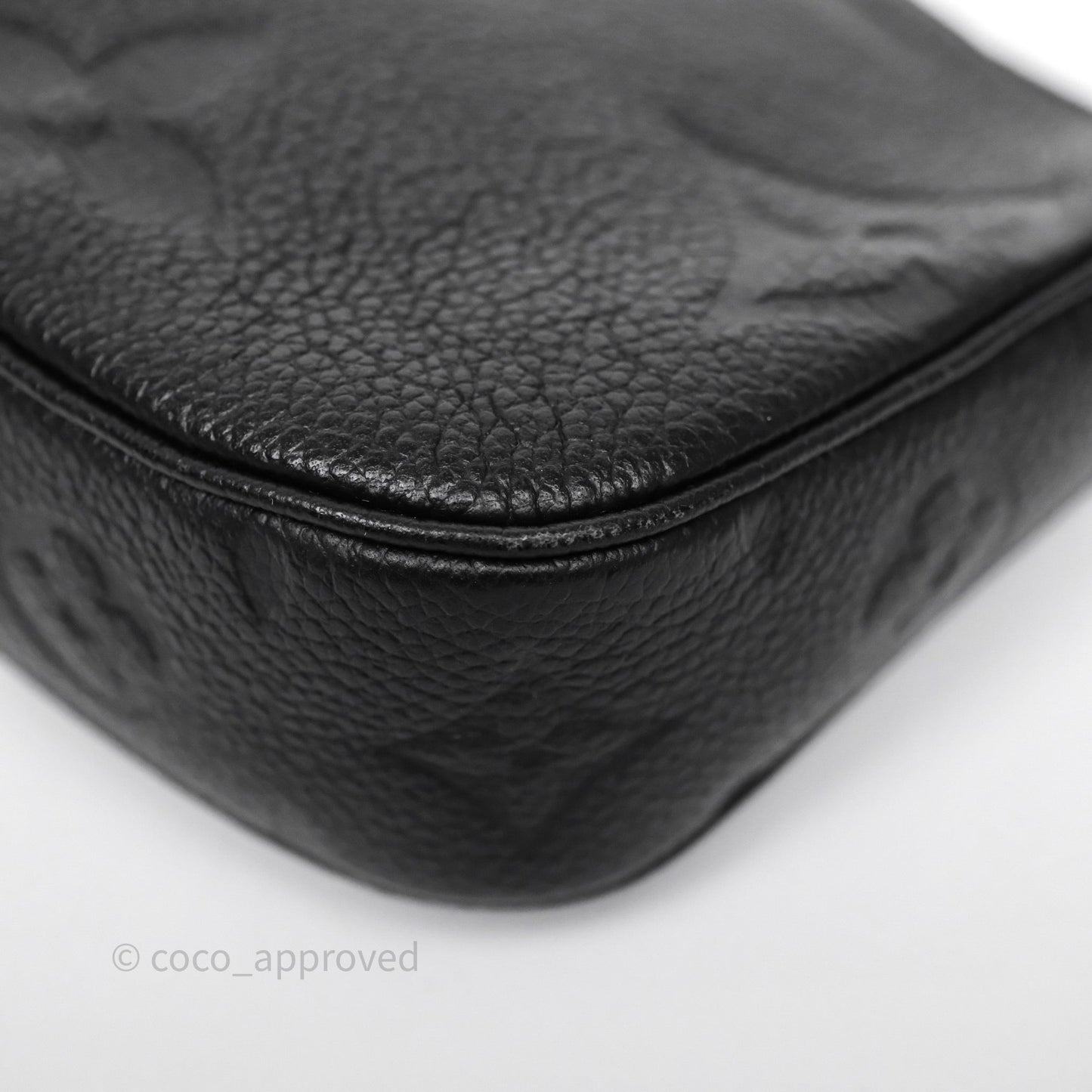 Louis Vuitton Multi Pochette Accessories Monogram Empreinte Black