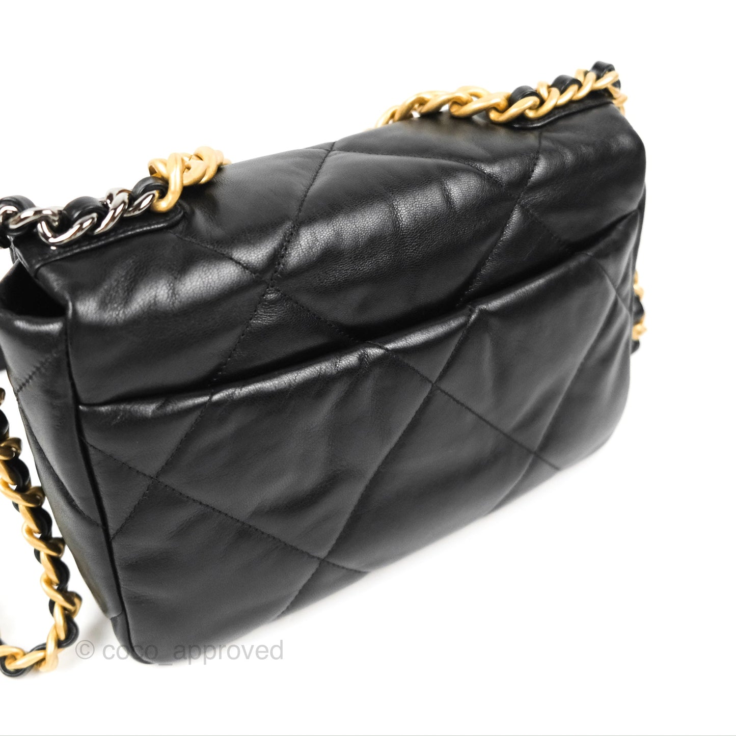 Chanel 19 Small Black Mixed Hardware