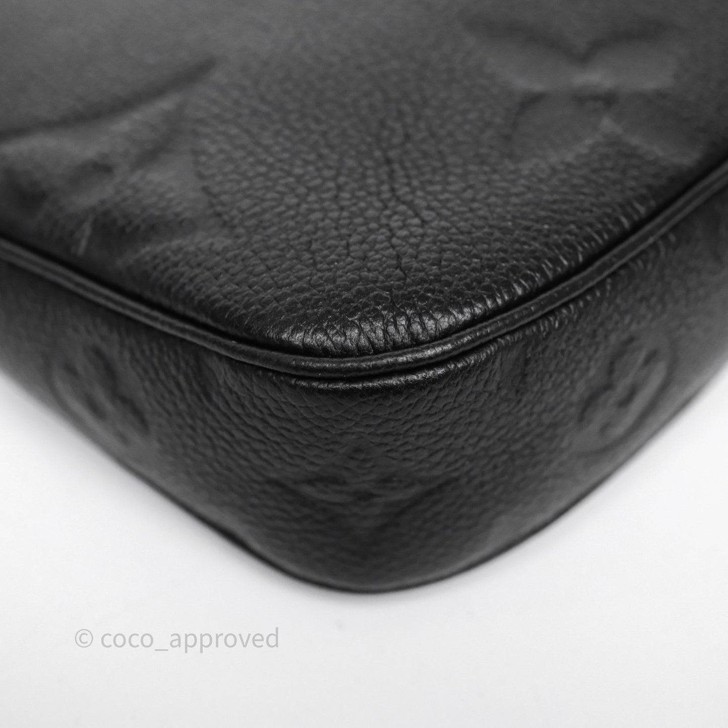 Louis Vuitton Multi Pochette Accessories Monogram Empreinte Black
