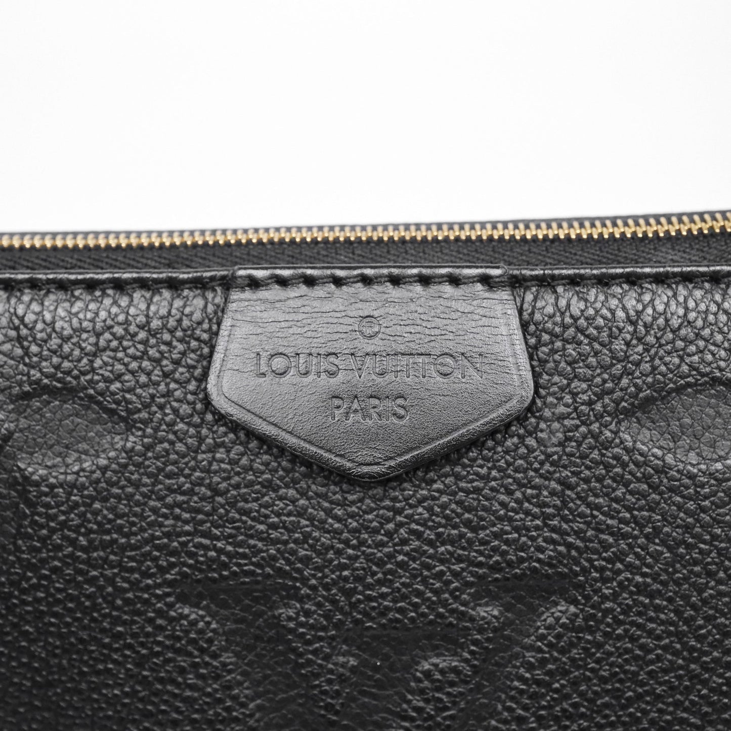 Louis Vuitton Multi Pochette Accessories Monogram Empreinte Black
