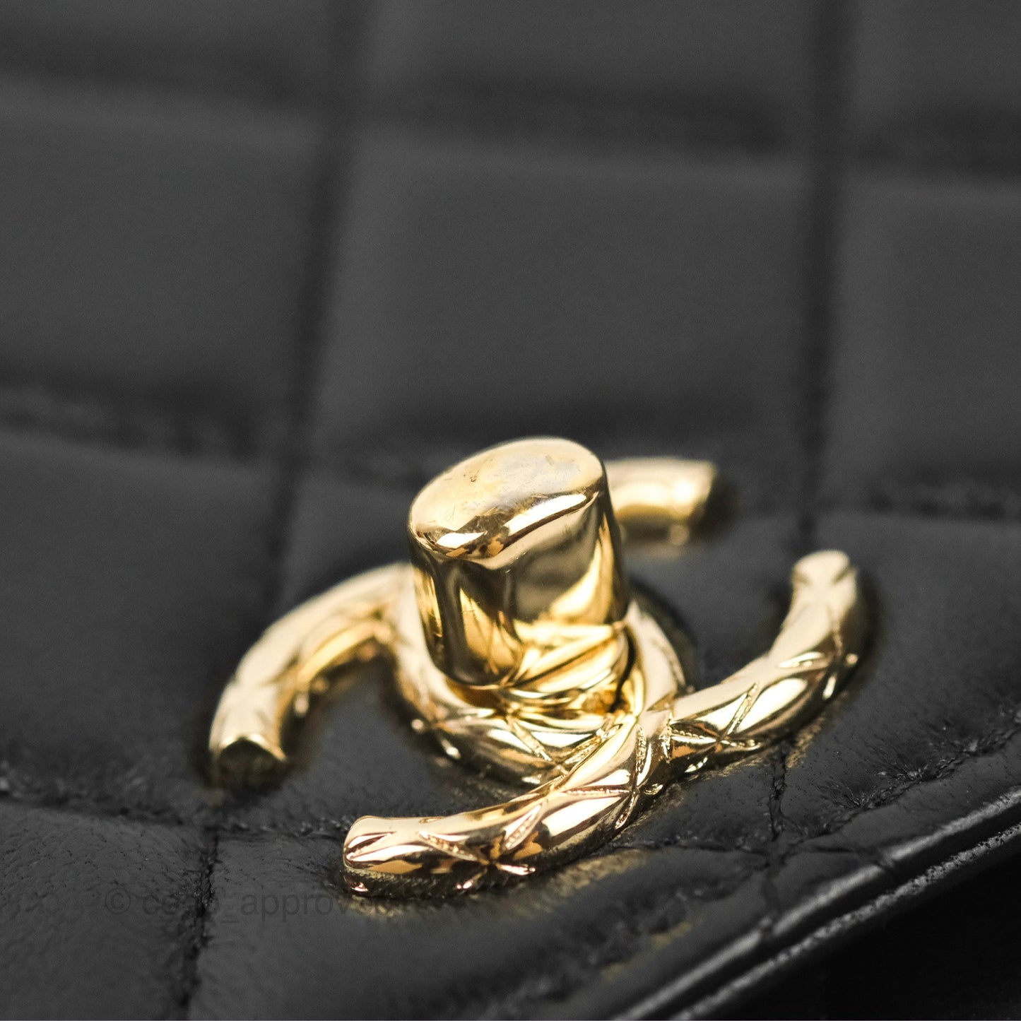Chanel Quilted Trendy CC Wallet on Chain WOC Black Lambskin Gold Hardware