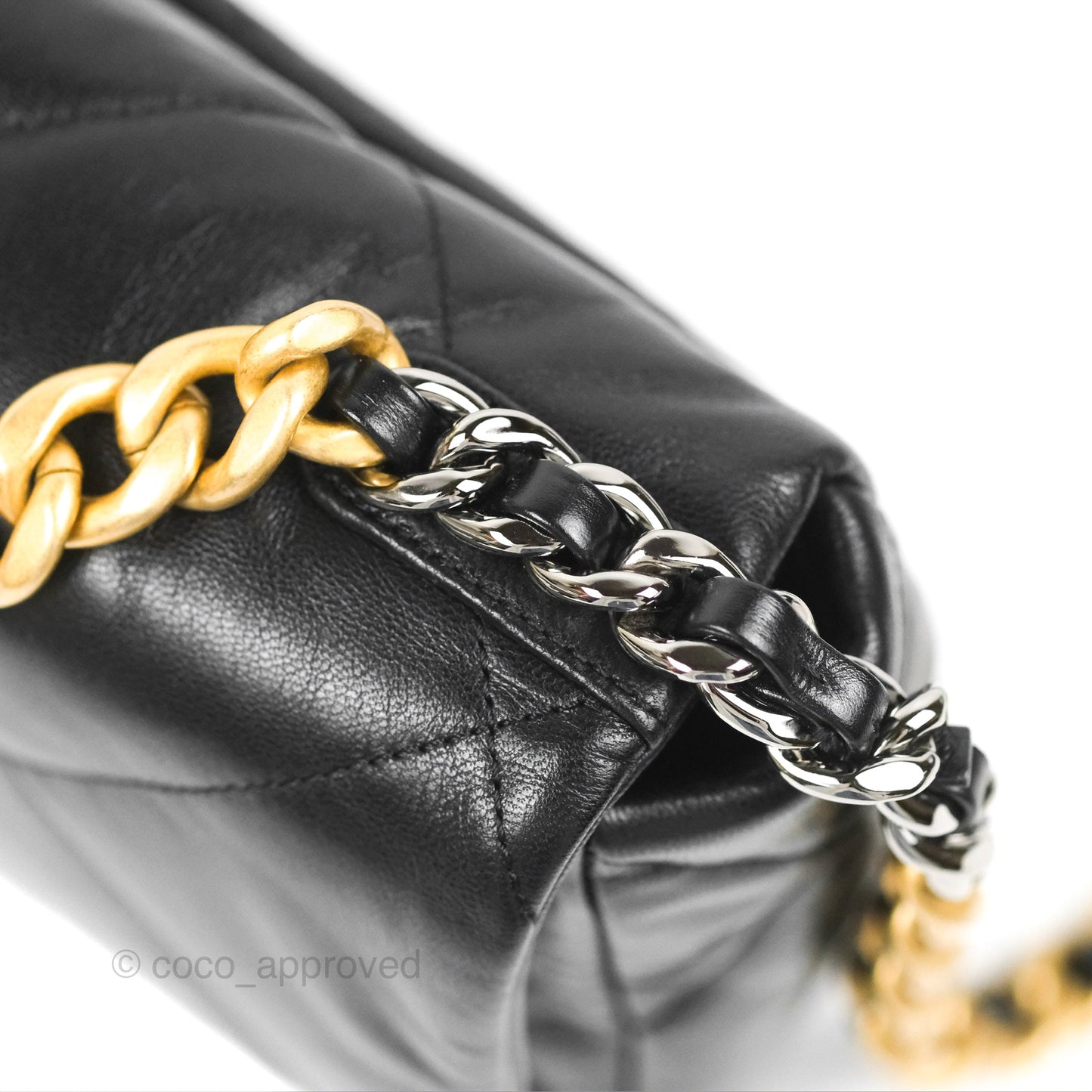 Chanel 19 Small Black Mixed Hardware
