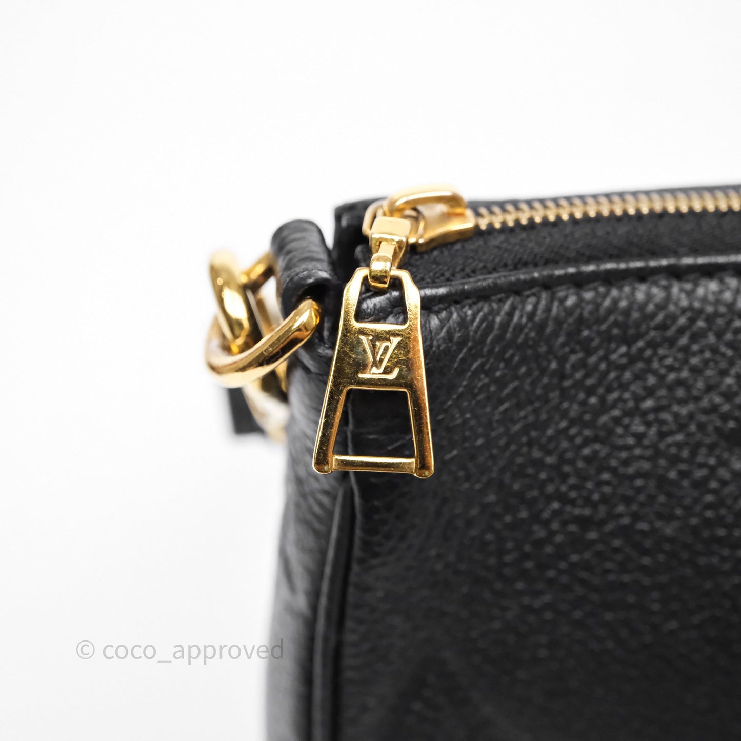 Louis Vuitton Multi Pochette Accessories Monogram Empreinte Black