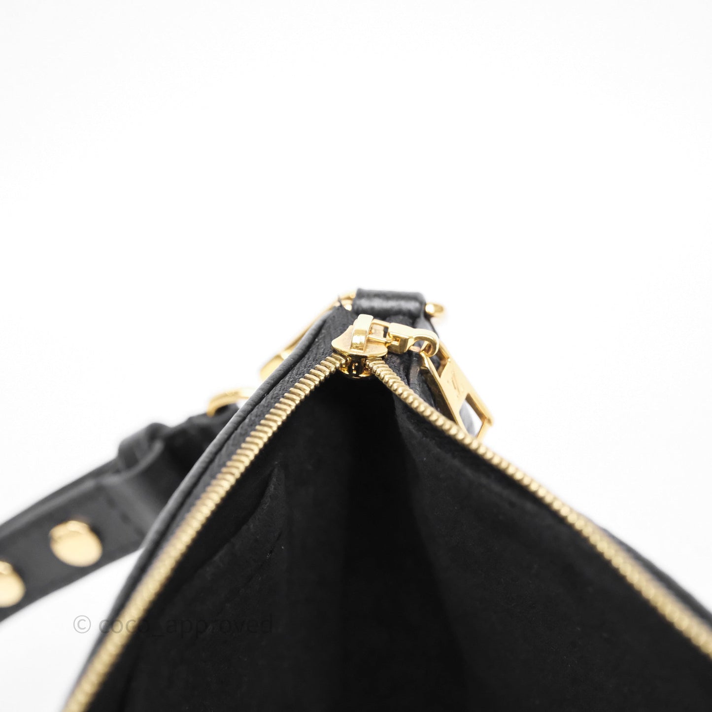 Louis Vuitton Multi Pochette Accessories Monogram Empreinte Black
