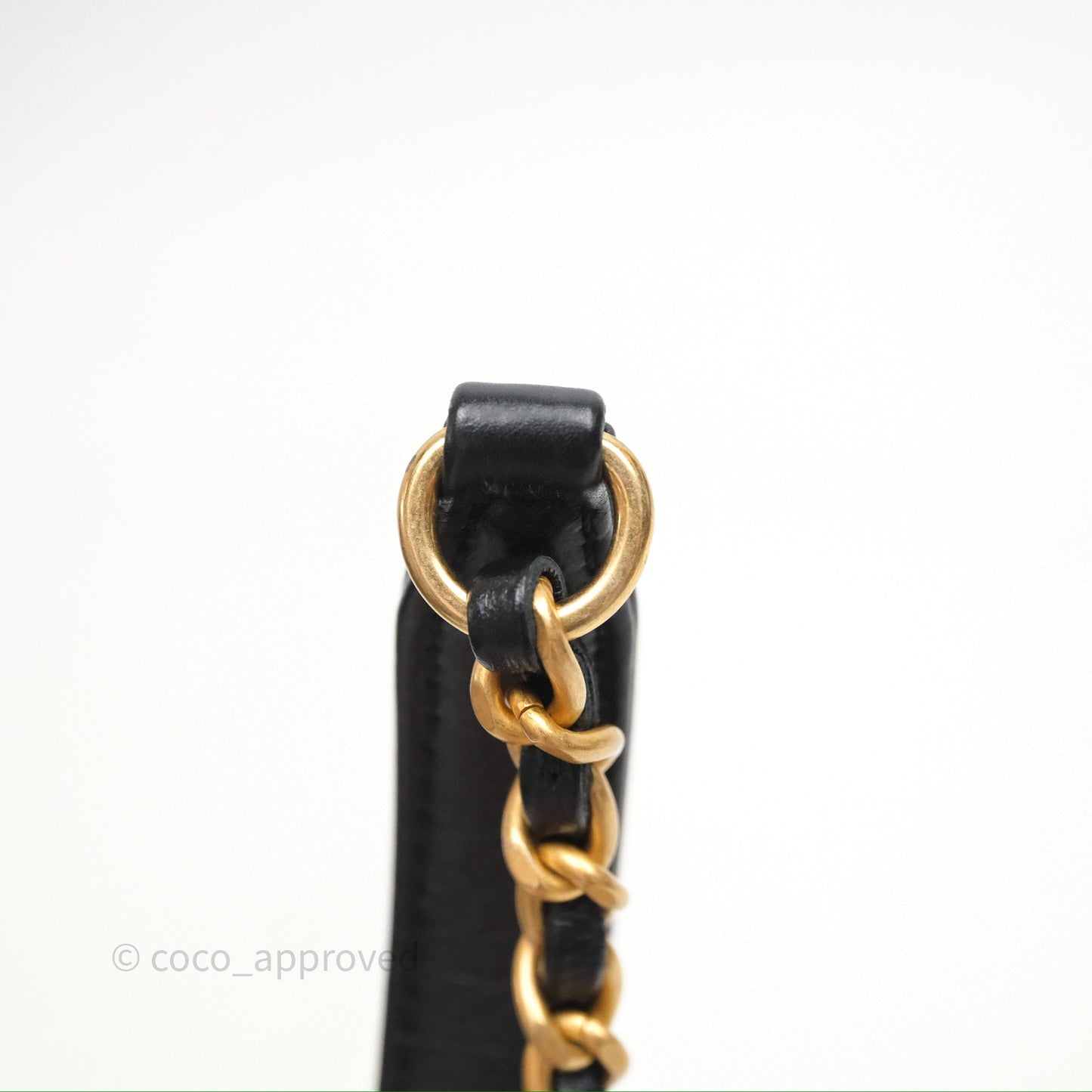 Chanel Drawstring Tweed Bucket Bag Quilted Black Caviar Aged Gold Hardware