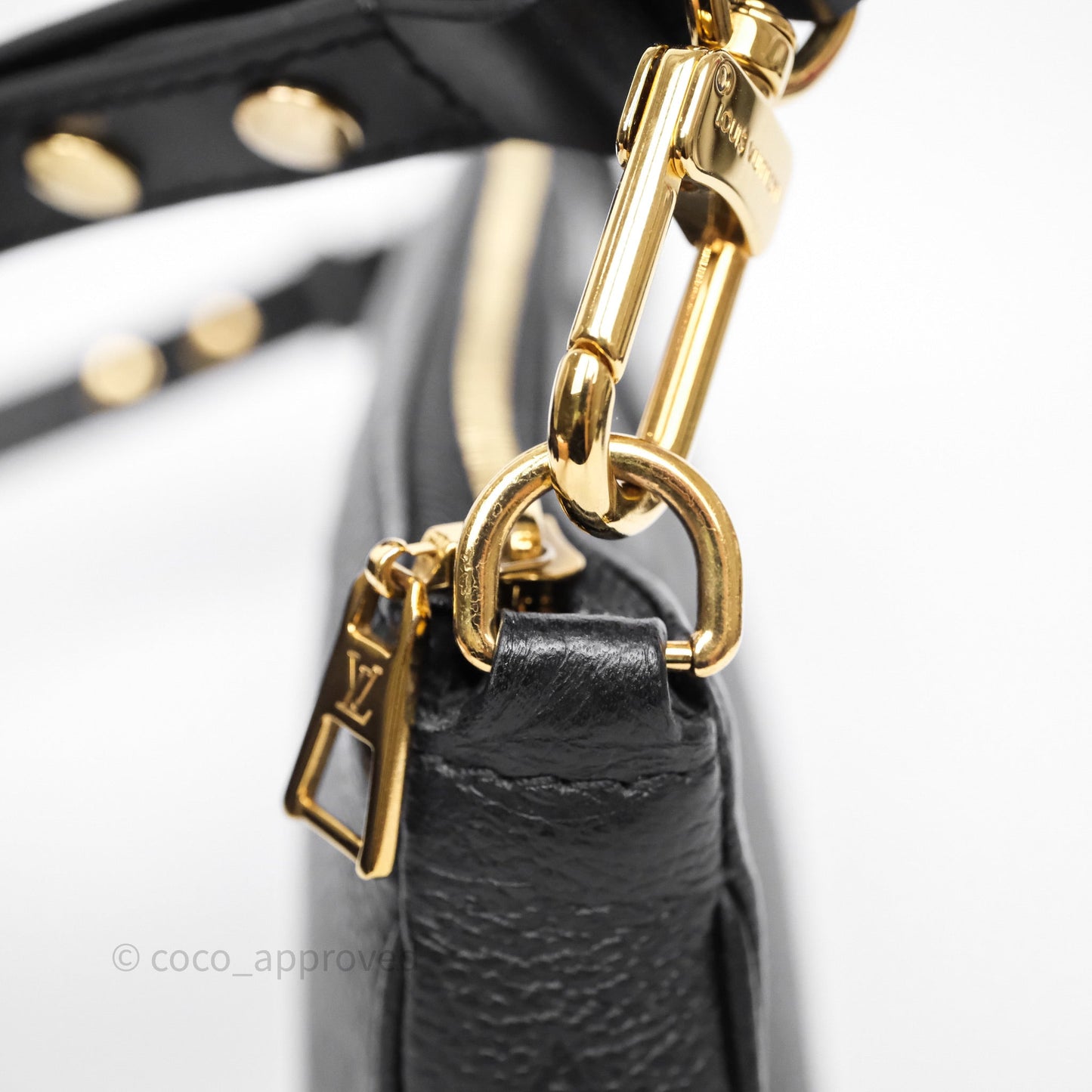 Louis Vuitton Multi Pochette Accessories Monogram Empreinte Black