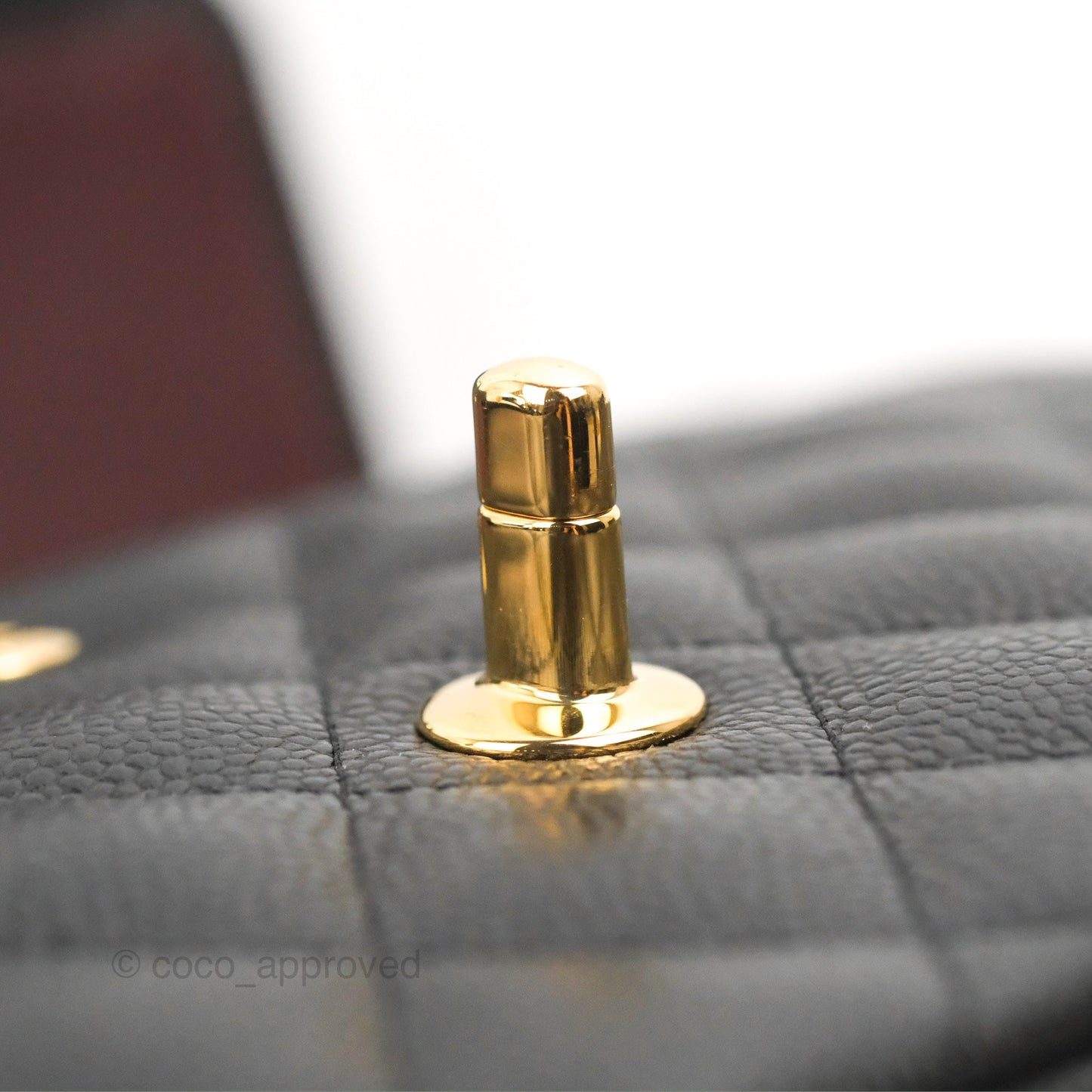 Chanel Jumbo Double Flap Black Caviar Gold Hardware⁣⁣