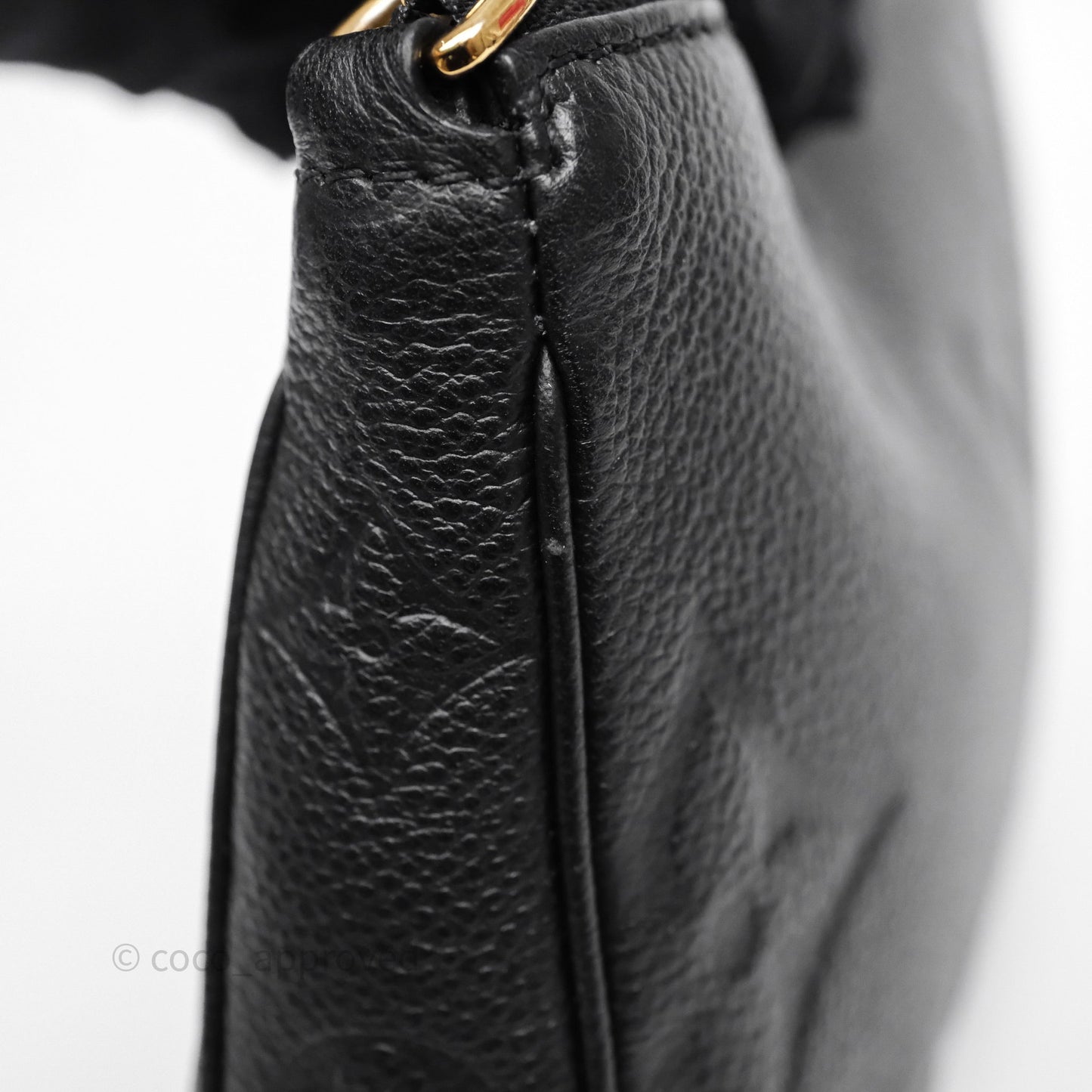 Louis Vuitton Multi Pochette Accessories Monogram Empreinte Black